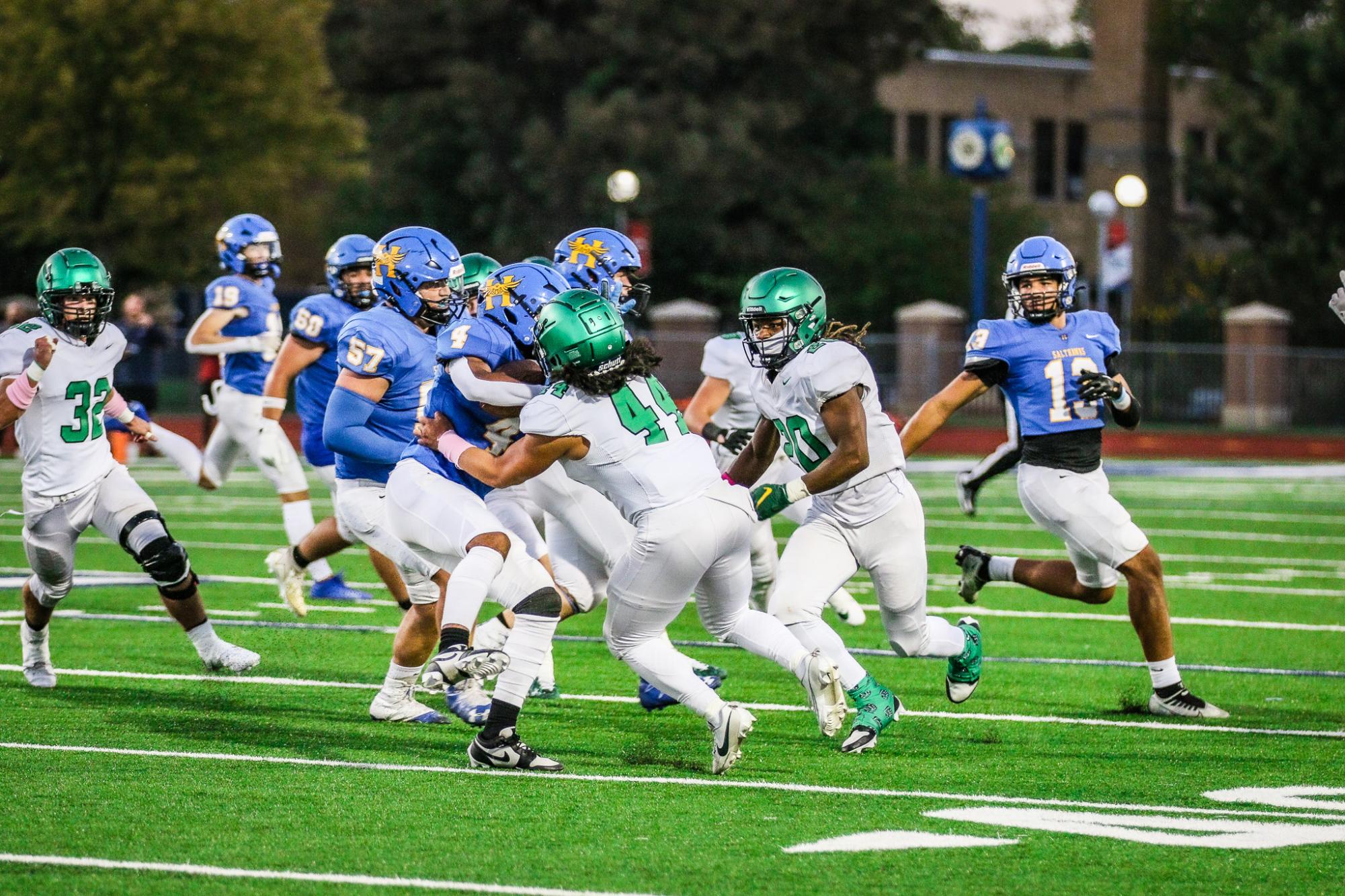 Football vs. Hutch (Photos By Liberty Smith)