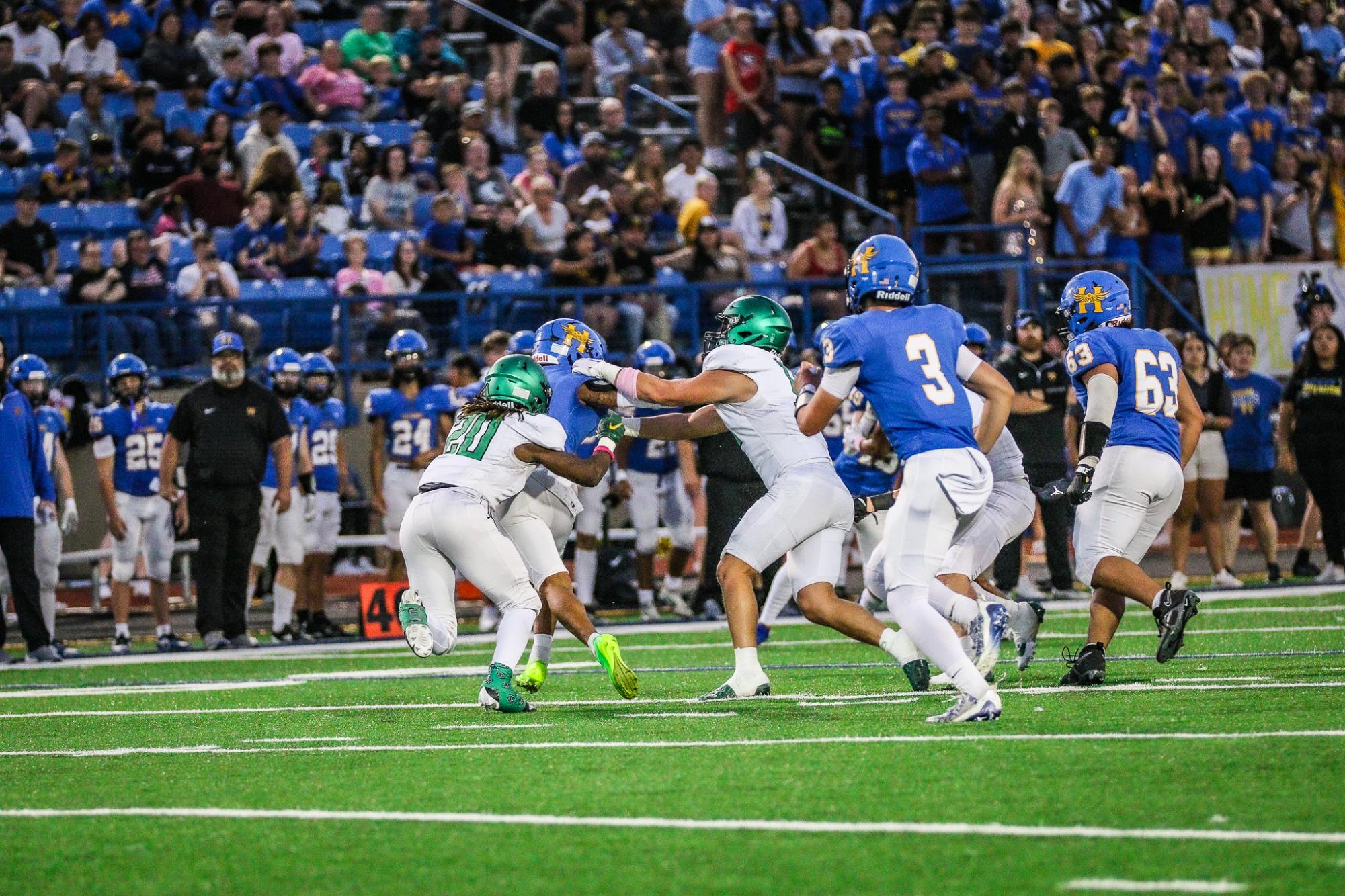 Football vs. Hutch (Photos By Liberty Smith)