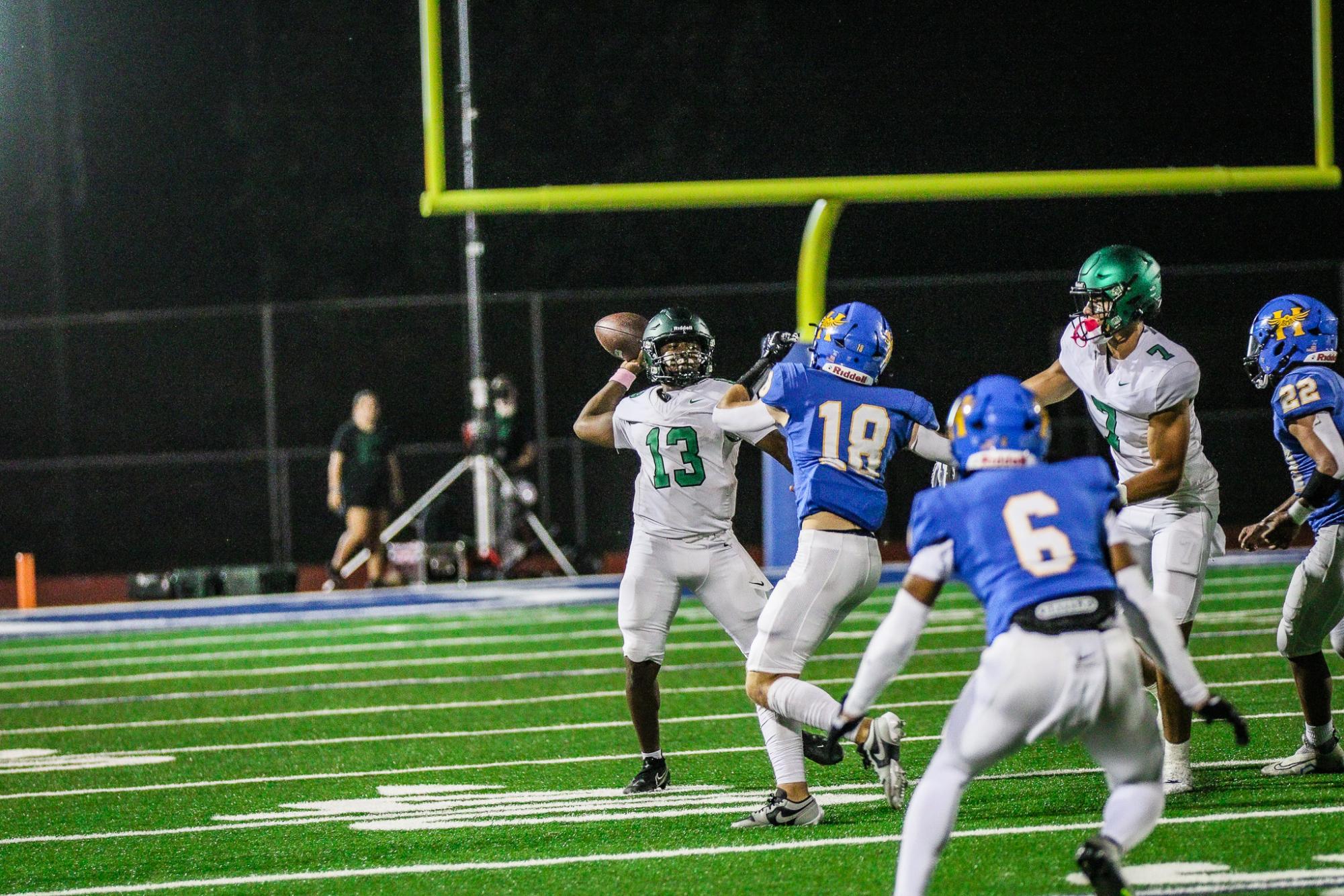 Football vs. Hutch (Photos By Liberty Smith)