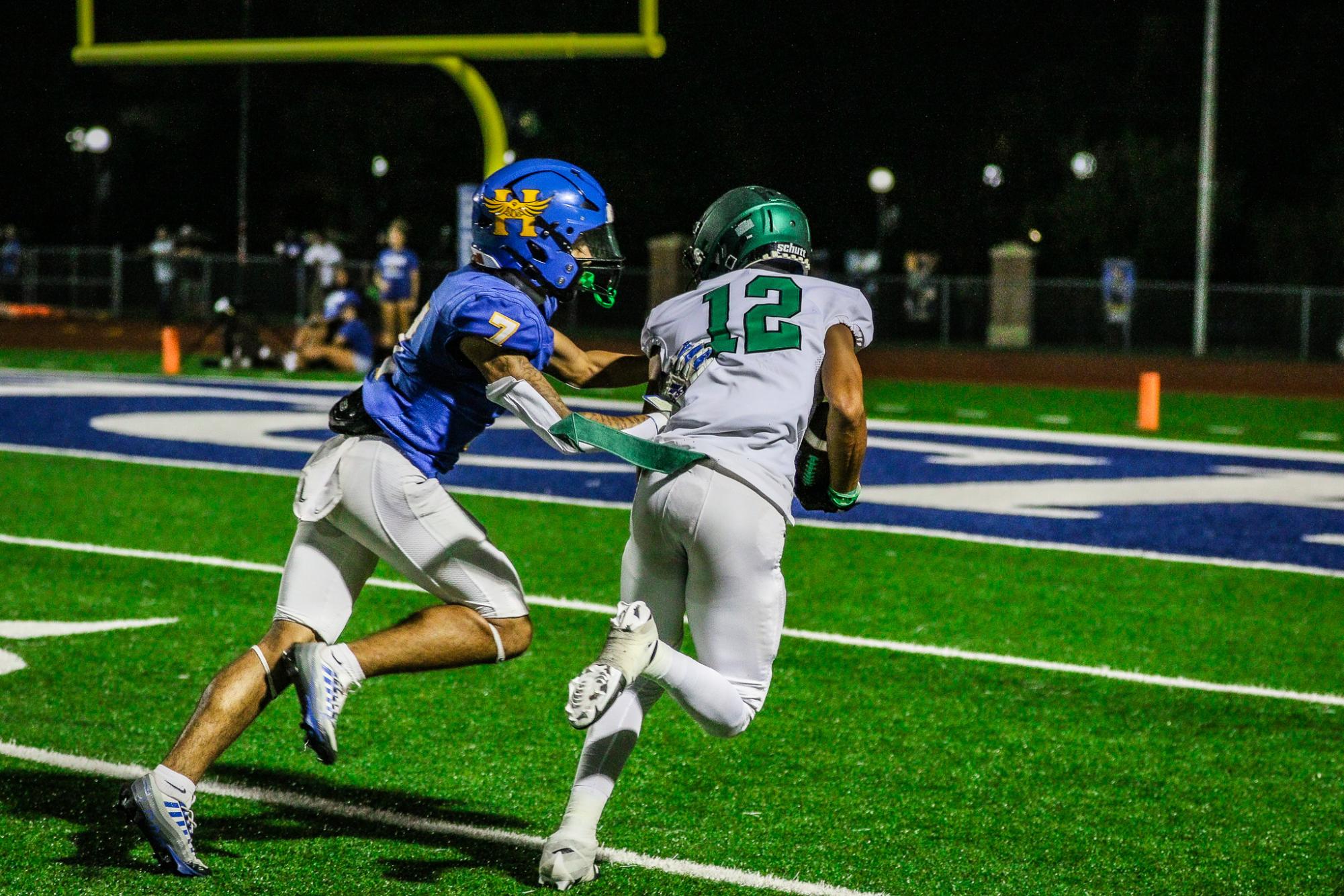 Football vs. Hutch (Photos By Liberty Smith)