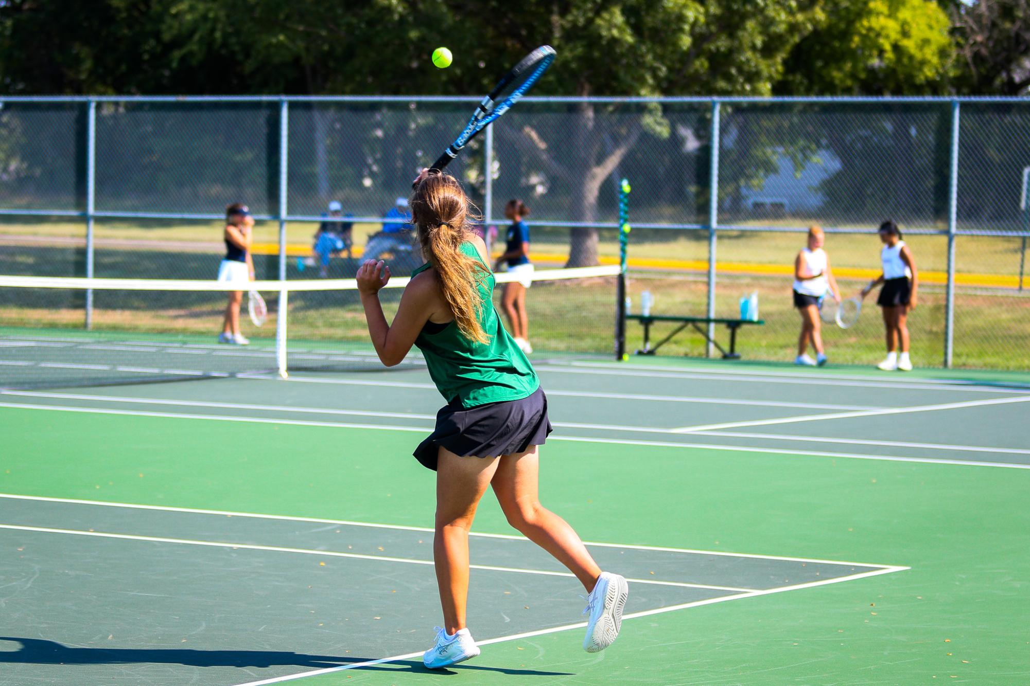 Girls tennis regionals (Photos By Liberty Smith)