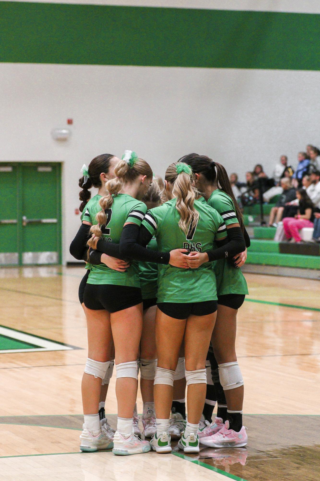 Varsity Volleyball vs. Maize (Photos by Liberty Smith)