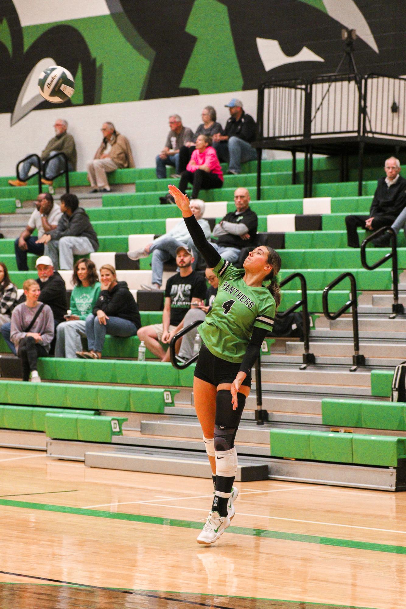 Varsity Volleyball vs. Maize (Photos by Liberty Smith)