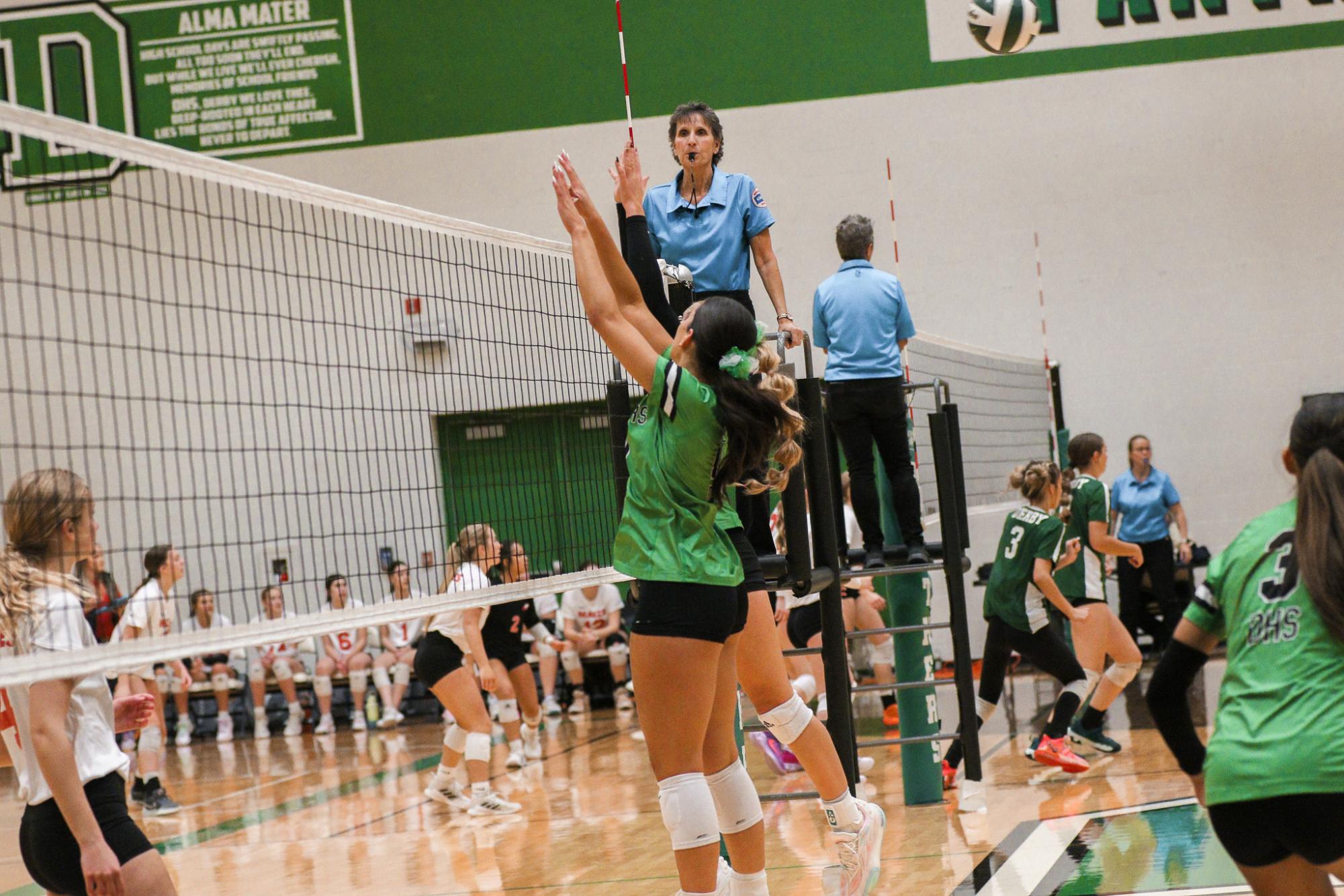 Volleyball vs. Maize (Photos by Liberty Smith)