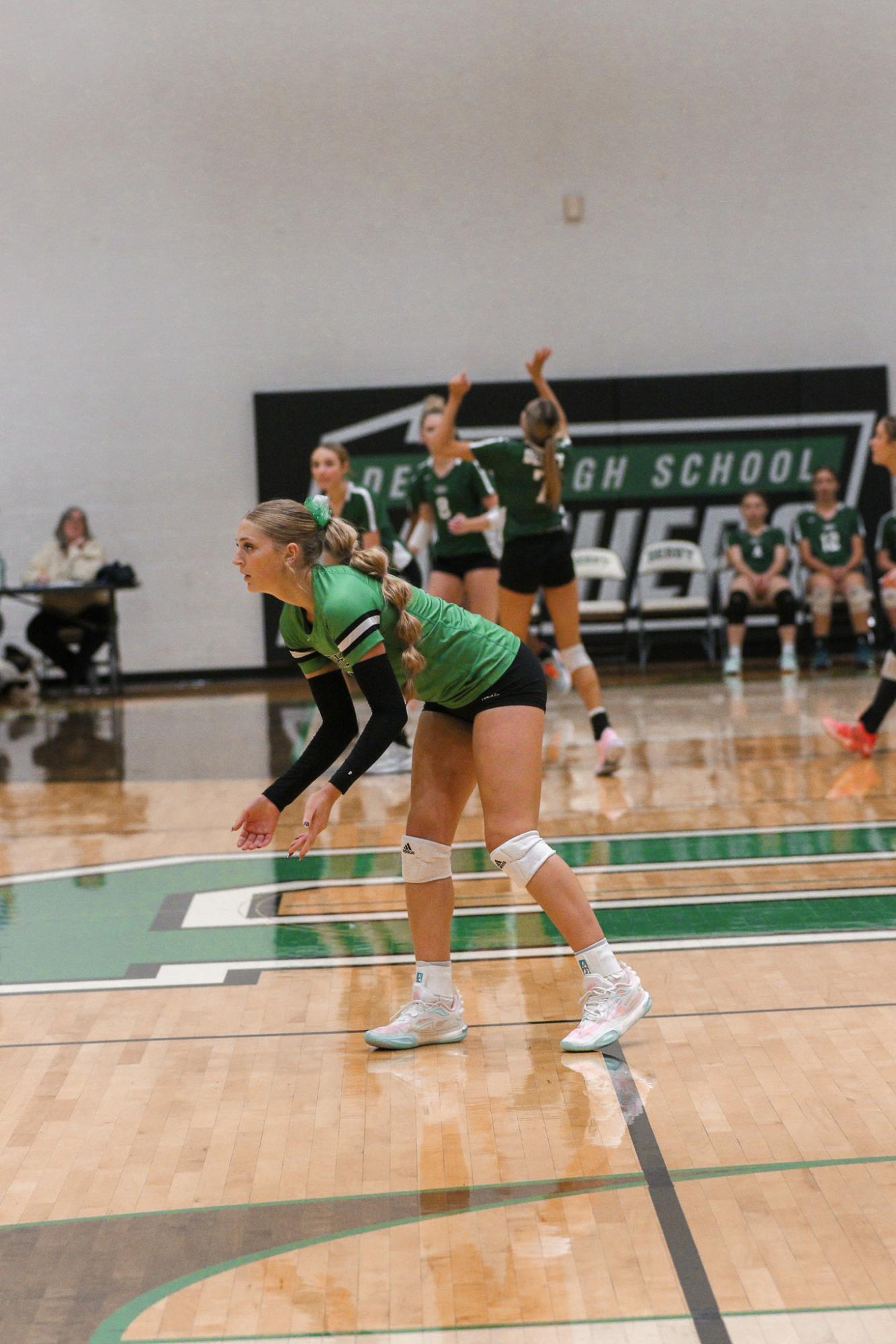 Varsity Volleyball vs. Maize (Photos by Liberty Smith)