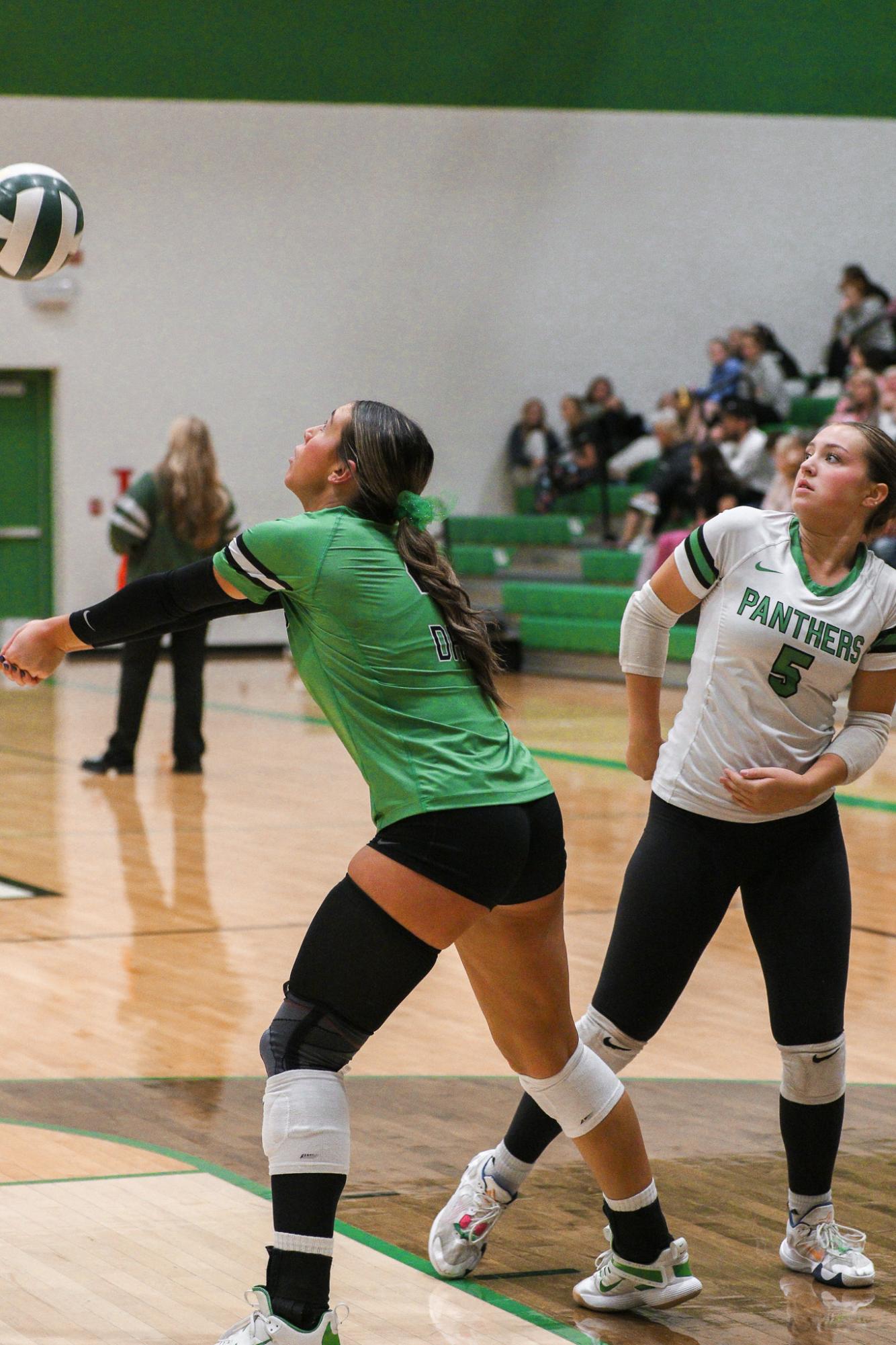 Varsity Volleyball vs. Maize (Photos by Liberty Smith)