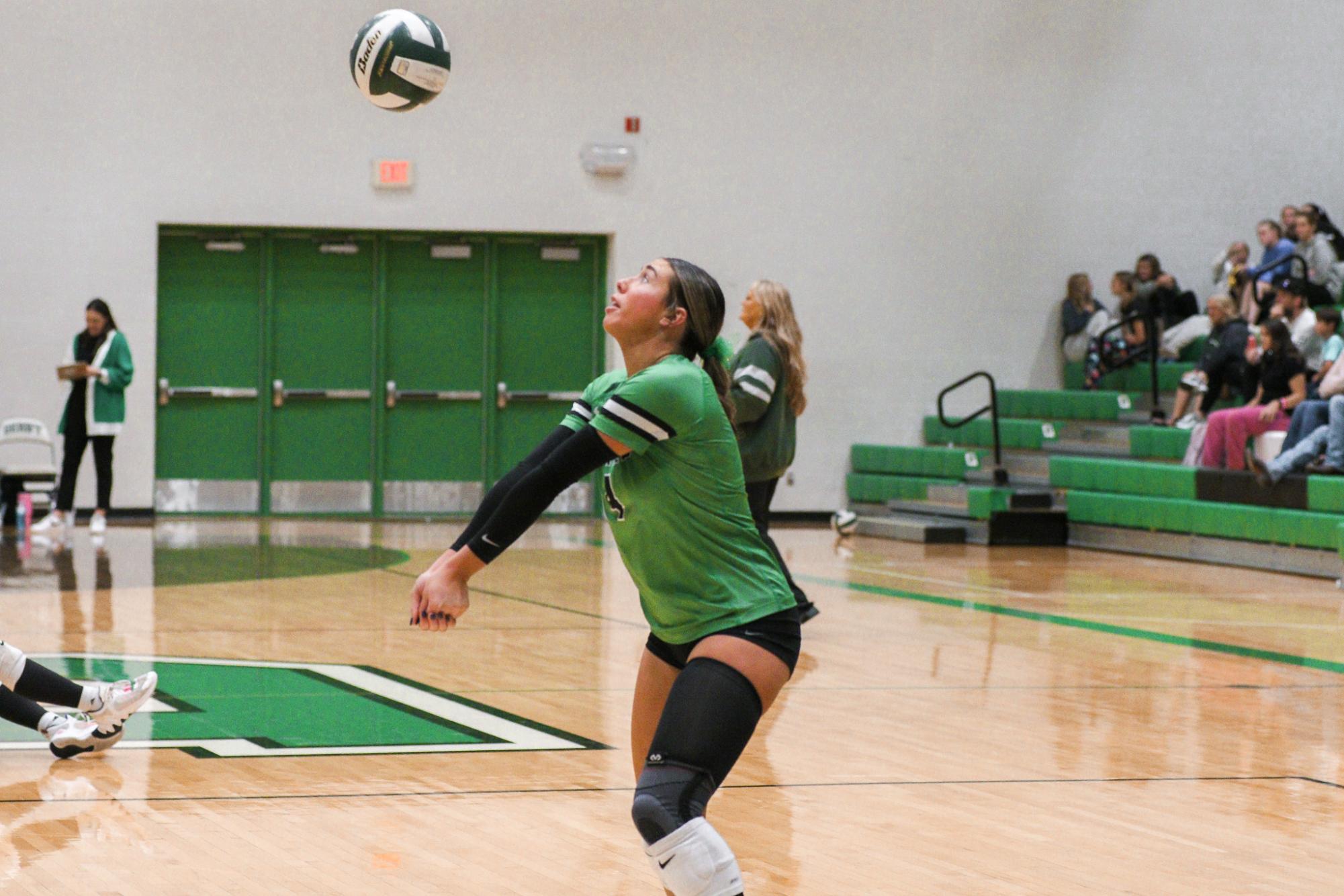 Varsity Volleyball vs. Maize (Photos by Liberty Smith)