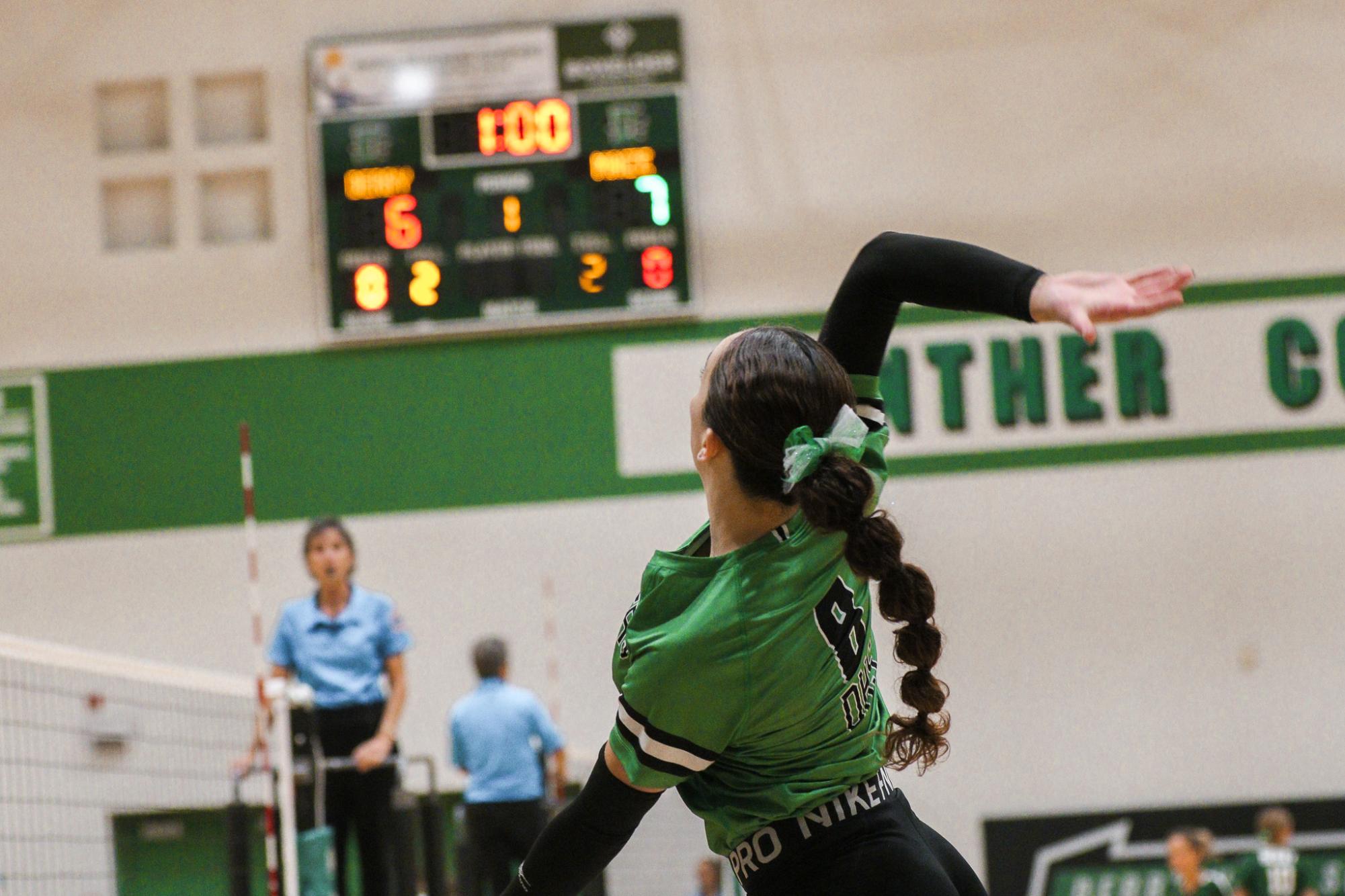 Varsity Volleyball vs. Maize (Photos by Liberty Smith)