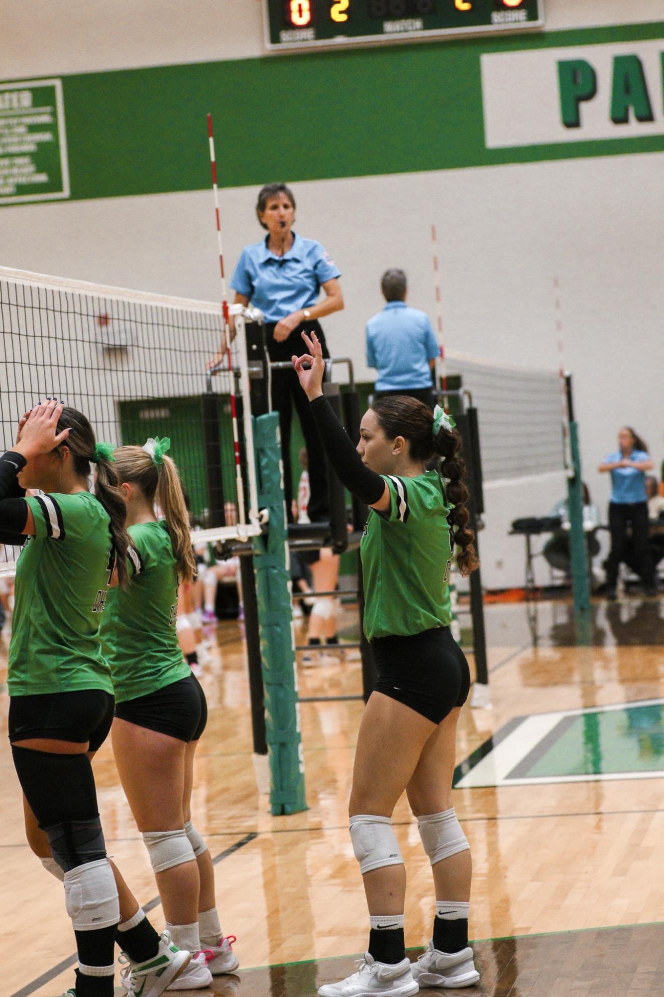 Varsity Volleyball vs. Maize (Photos by Liberty Smith)