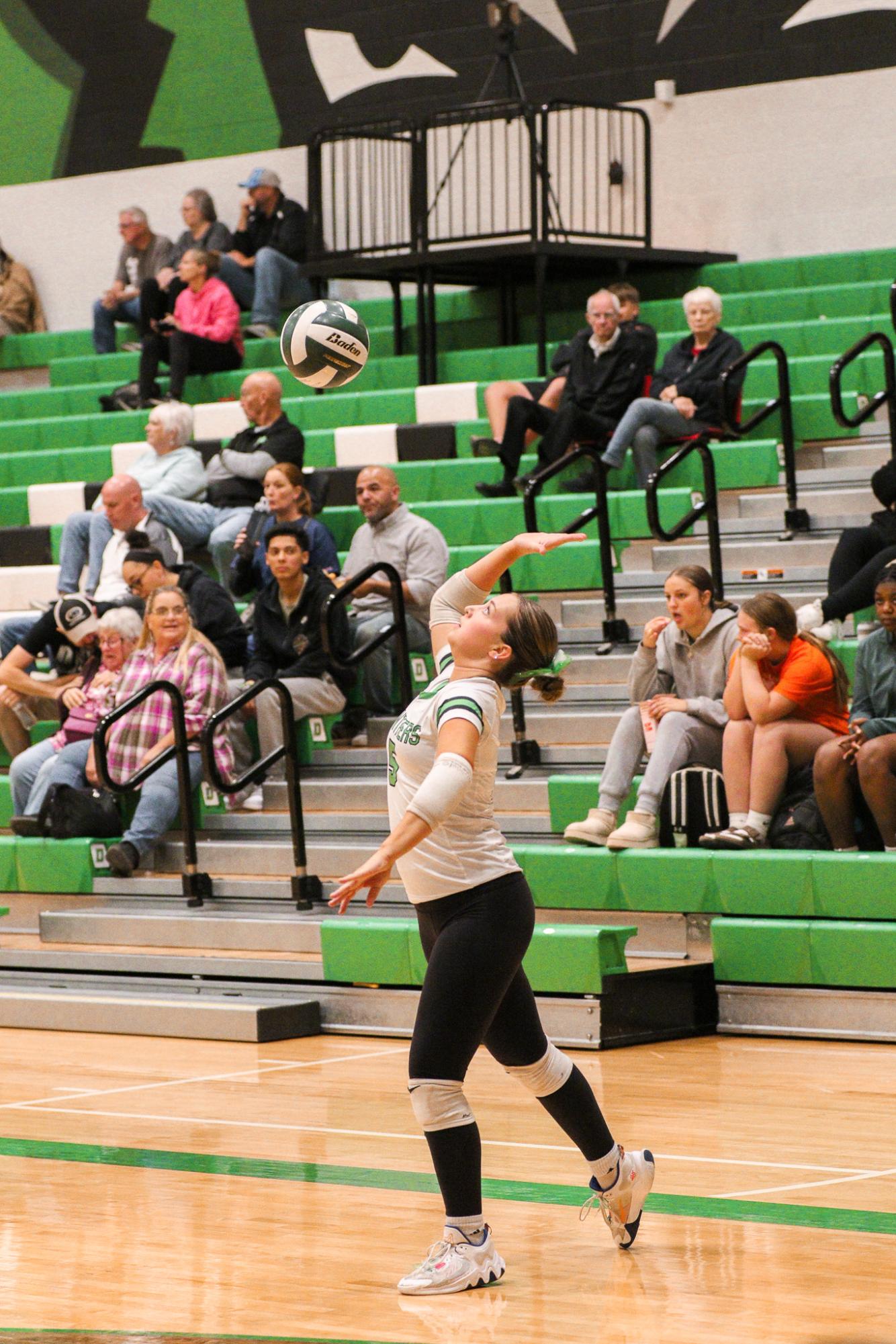 Varsity Volleyball vs. Maize (Photos by Liberty Smith)