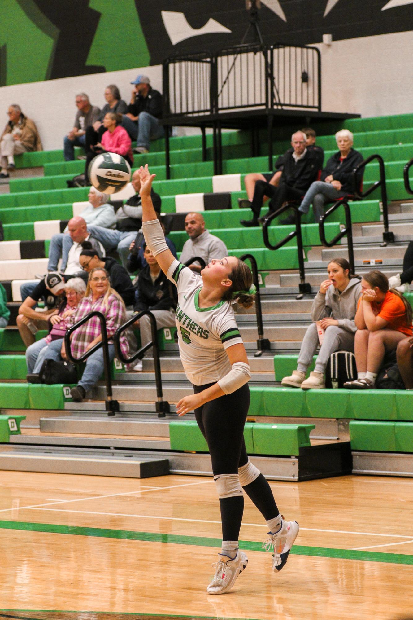 Varsity Volleyball vs. Maize (Photos by Liberty Smith)