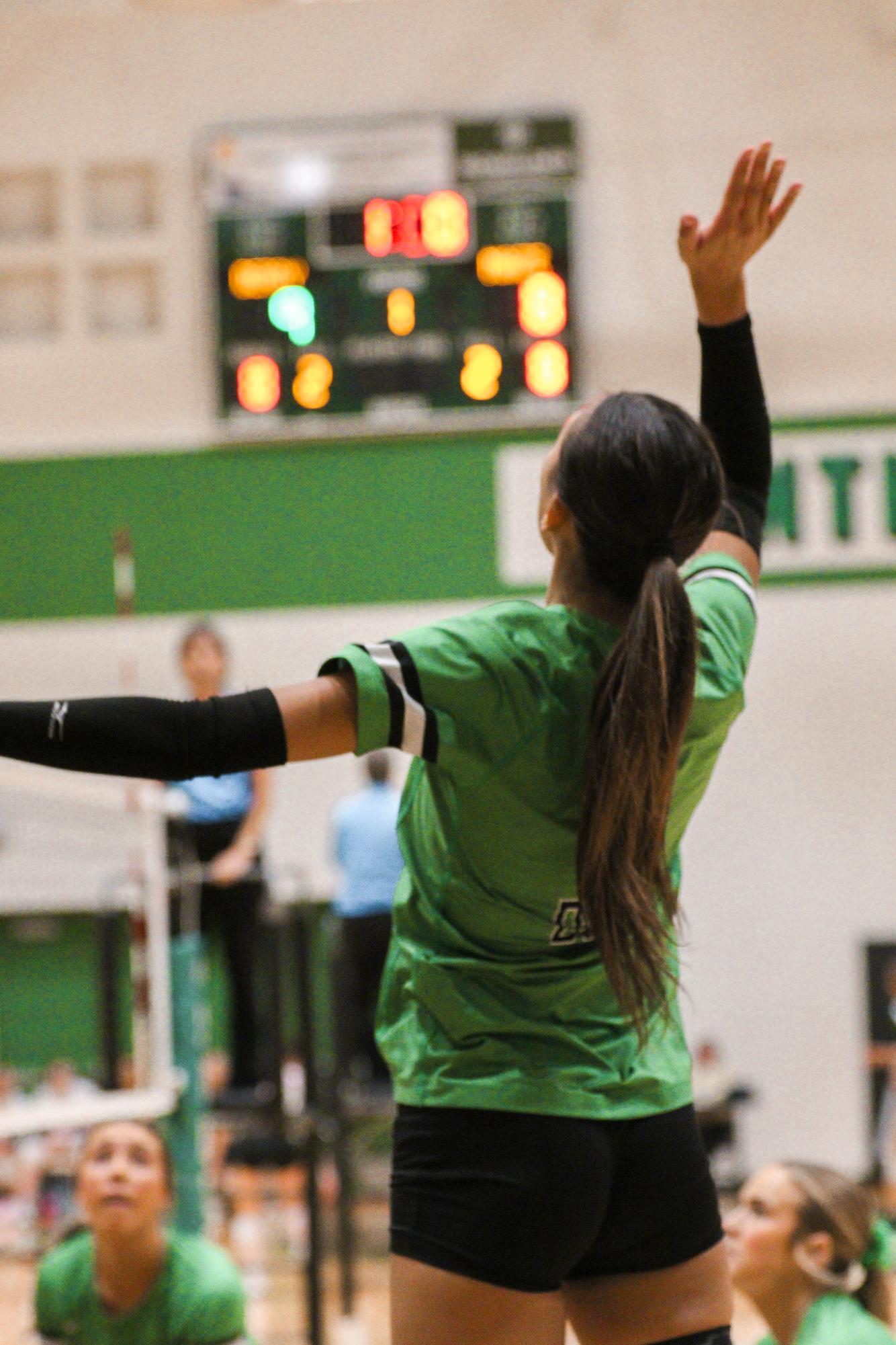 Varsity Volleyball vs. Maize (Photos by Liberty Smith)