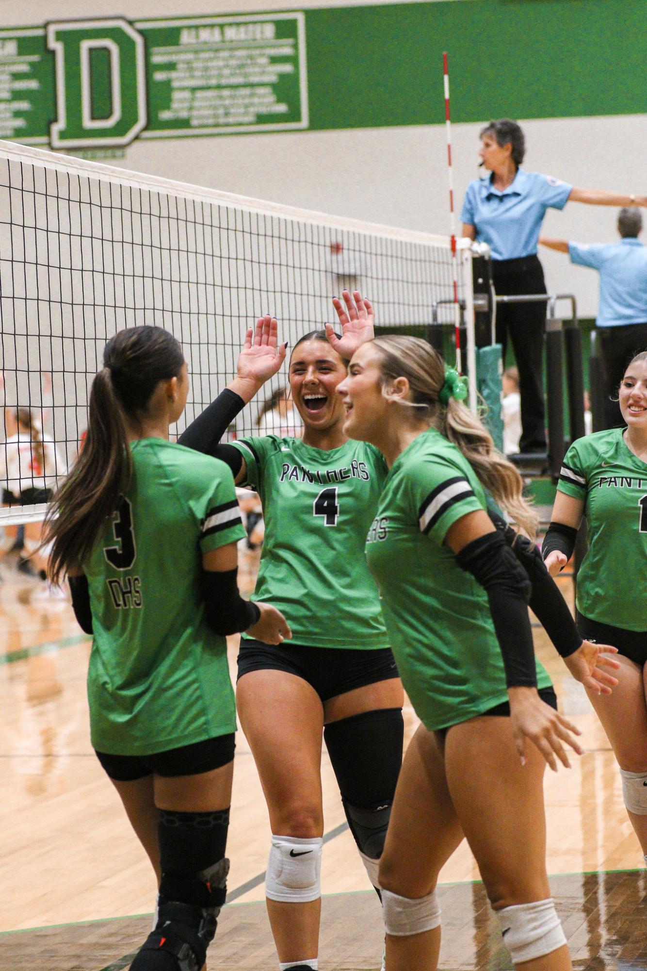 Varsity Volleyball vs. Maize (Photos by Liberty Smith)