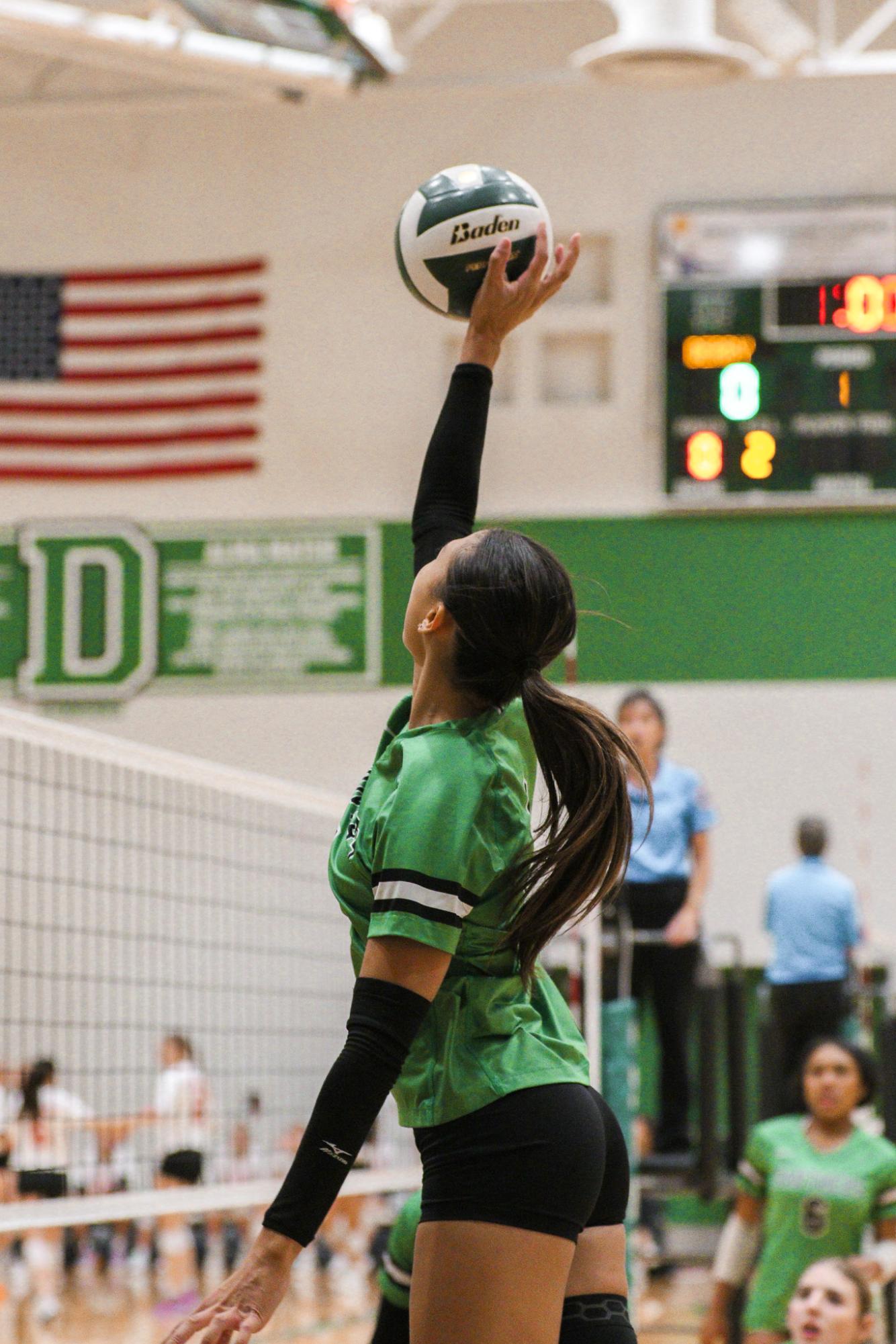 Varsity Volleyball vs. Maize (Photos by Liberty Smith)