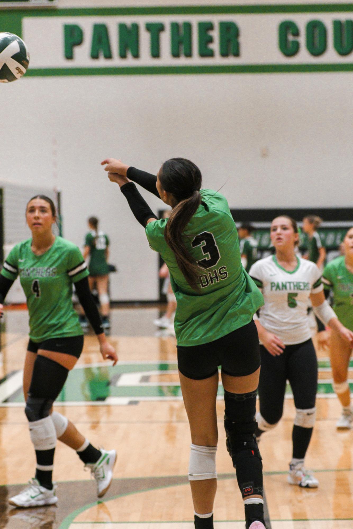 Varsity Volleyball vs. Maize (Photos by Liberty Smith)