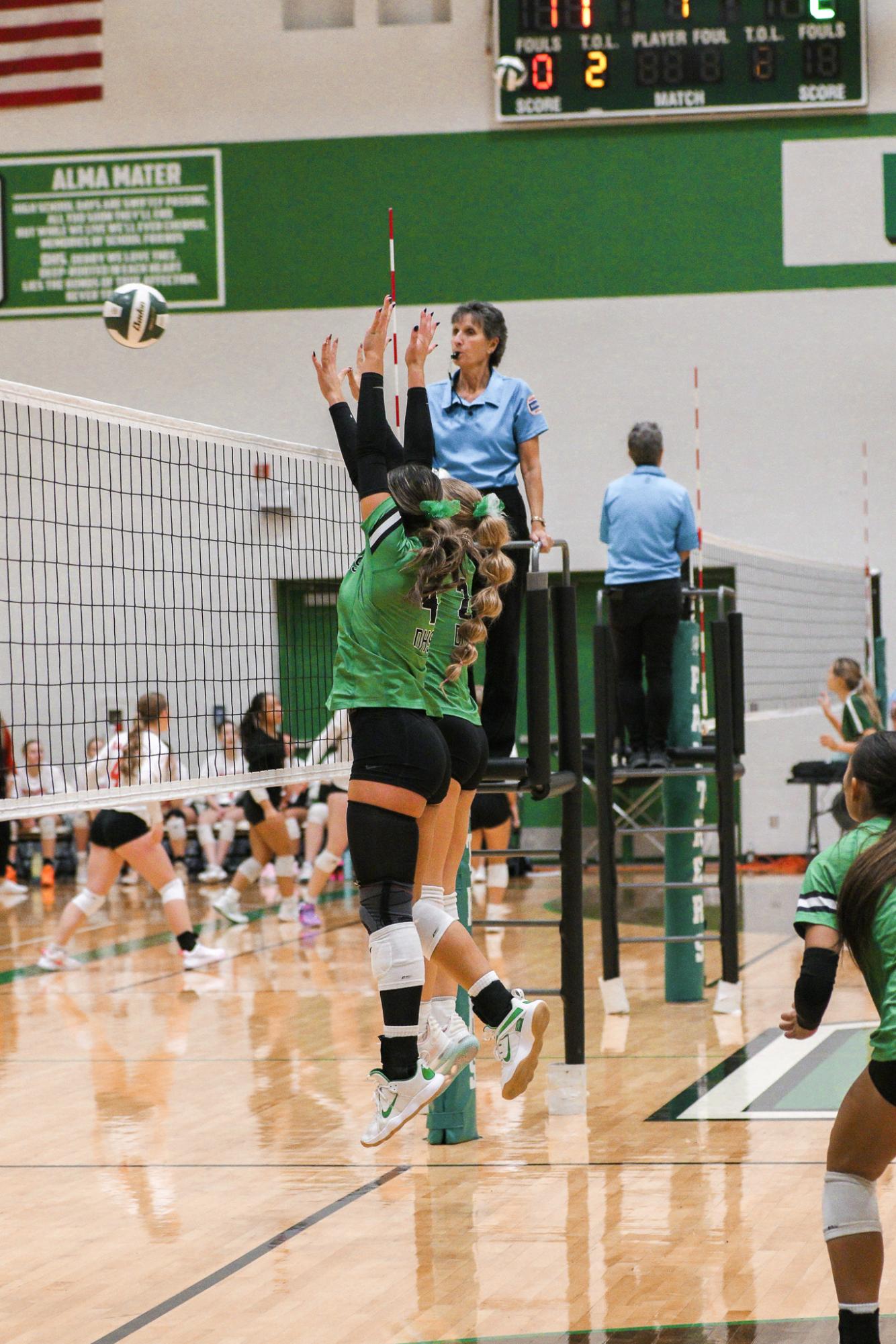 Volleyball vs. Maize (Photos by Liberty Smith)