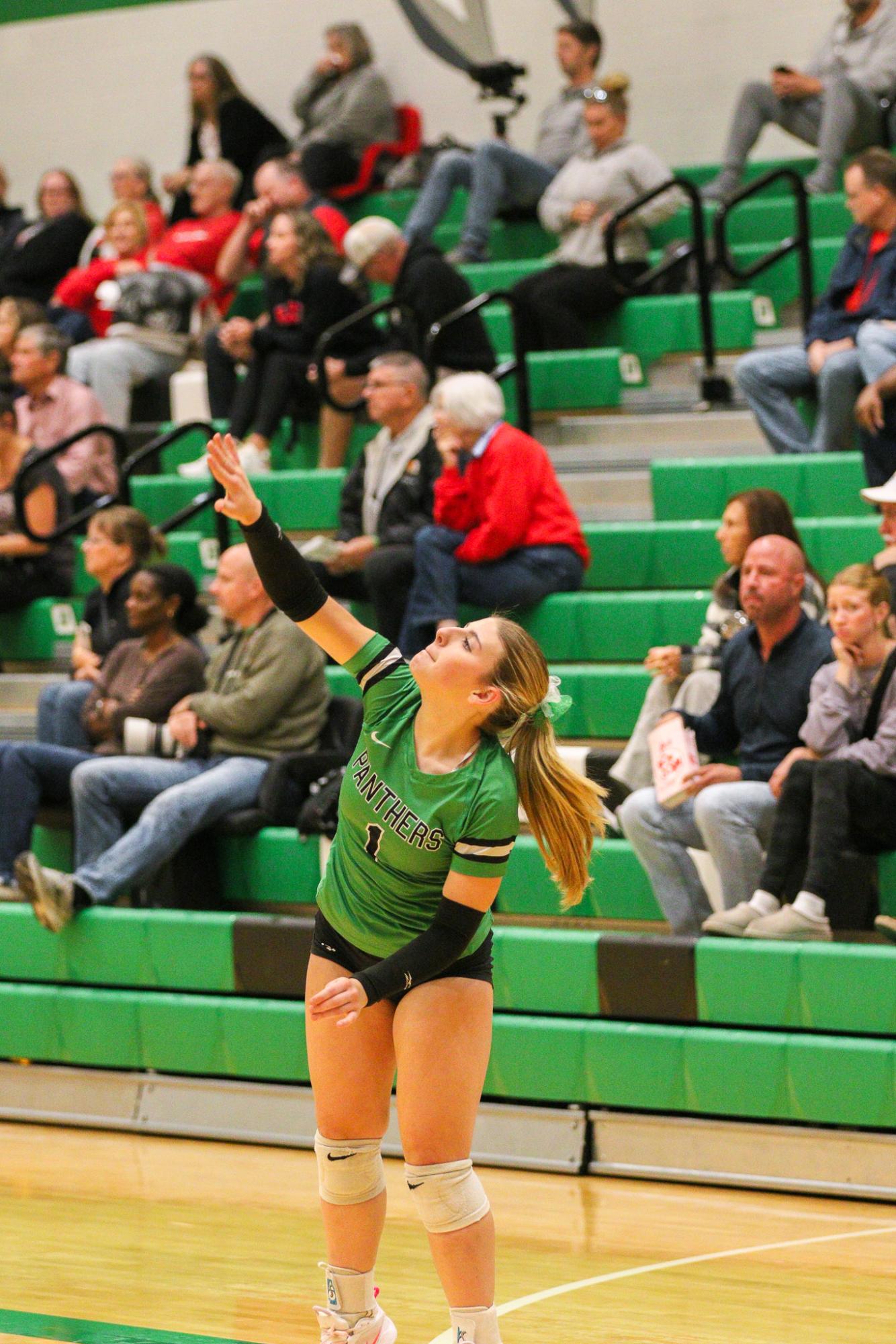 Varsity Volleyball vs. Maize (Photos by Liberty Smith)