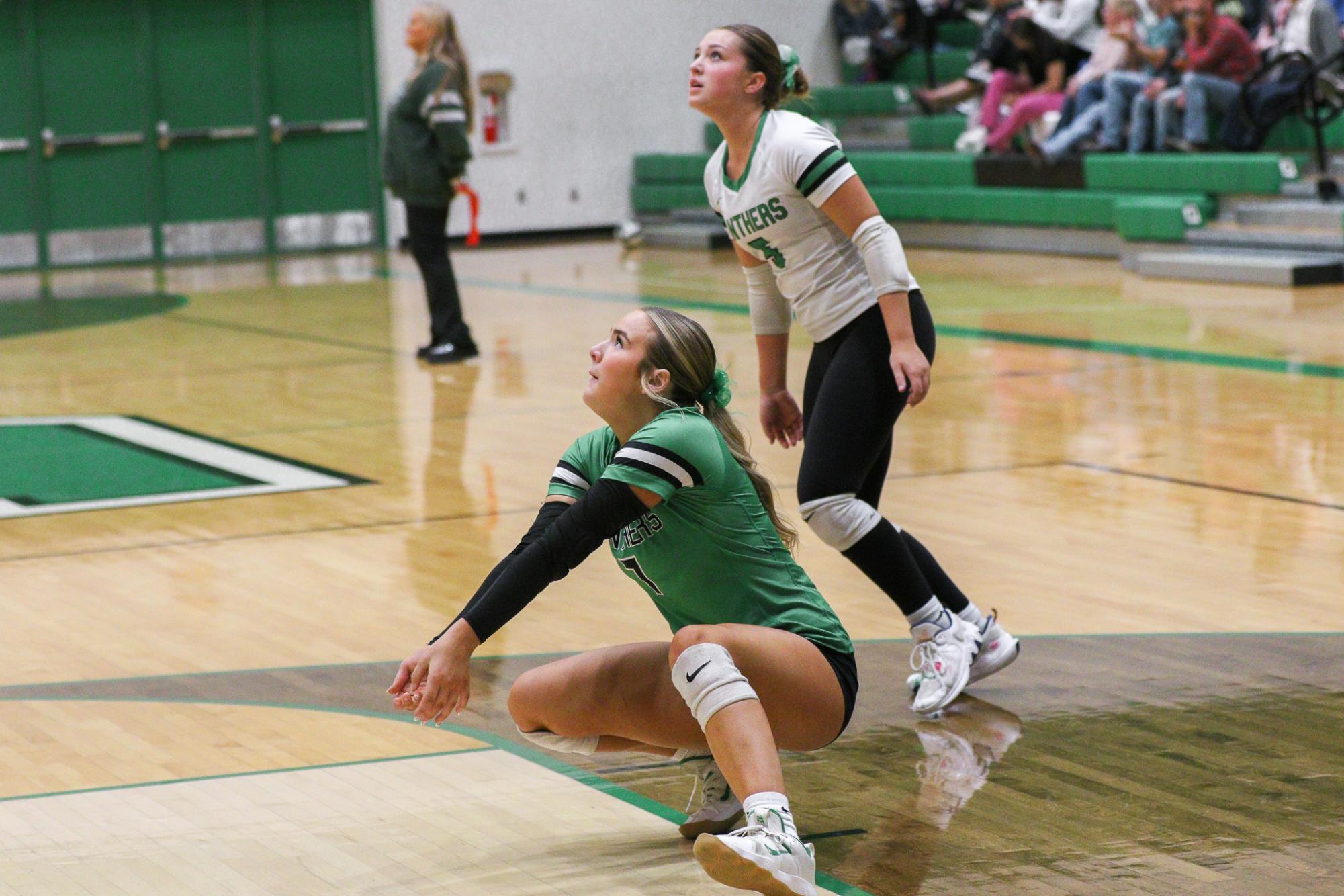 Varsity Volleyball vs. Maize (Photos by Liberty Smith)