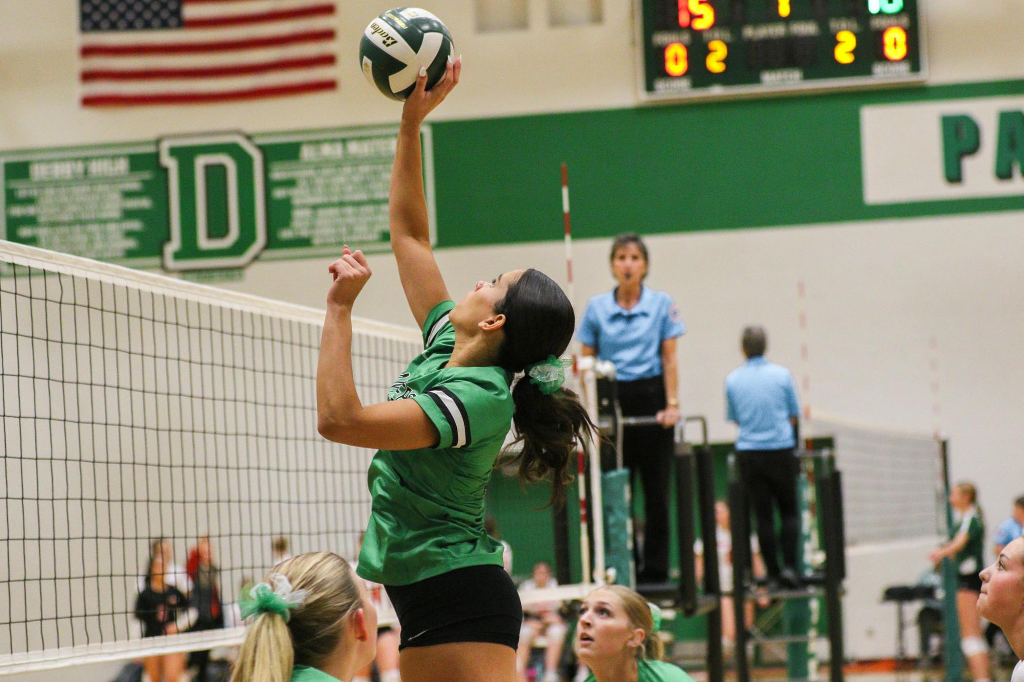 Volleyball vs. Maize (Photos by Liberty Smith)