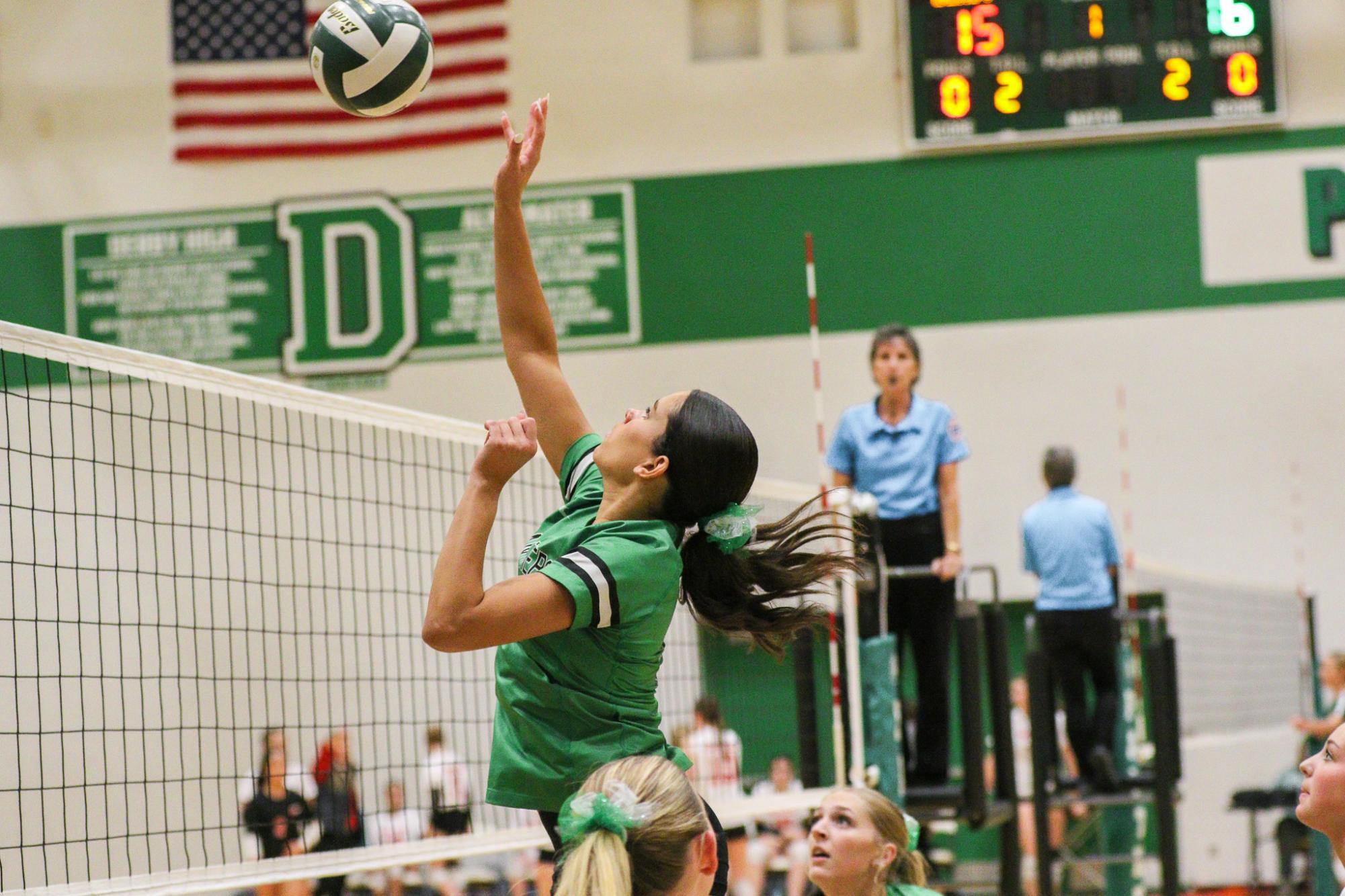 Volleyball vs. Maize (Photos by Liberty Smith)