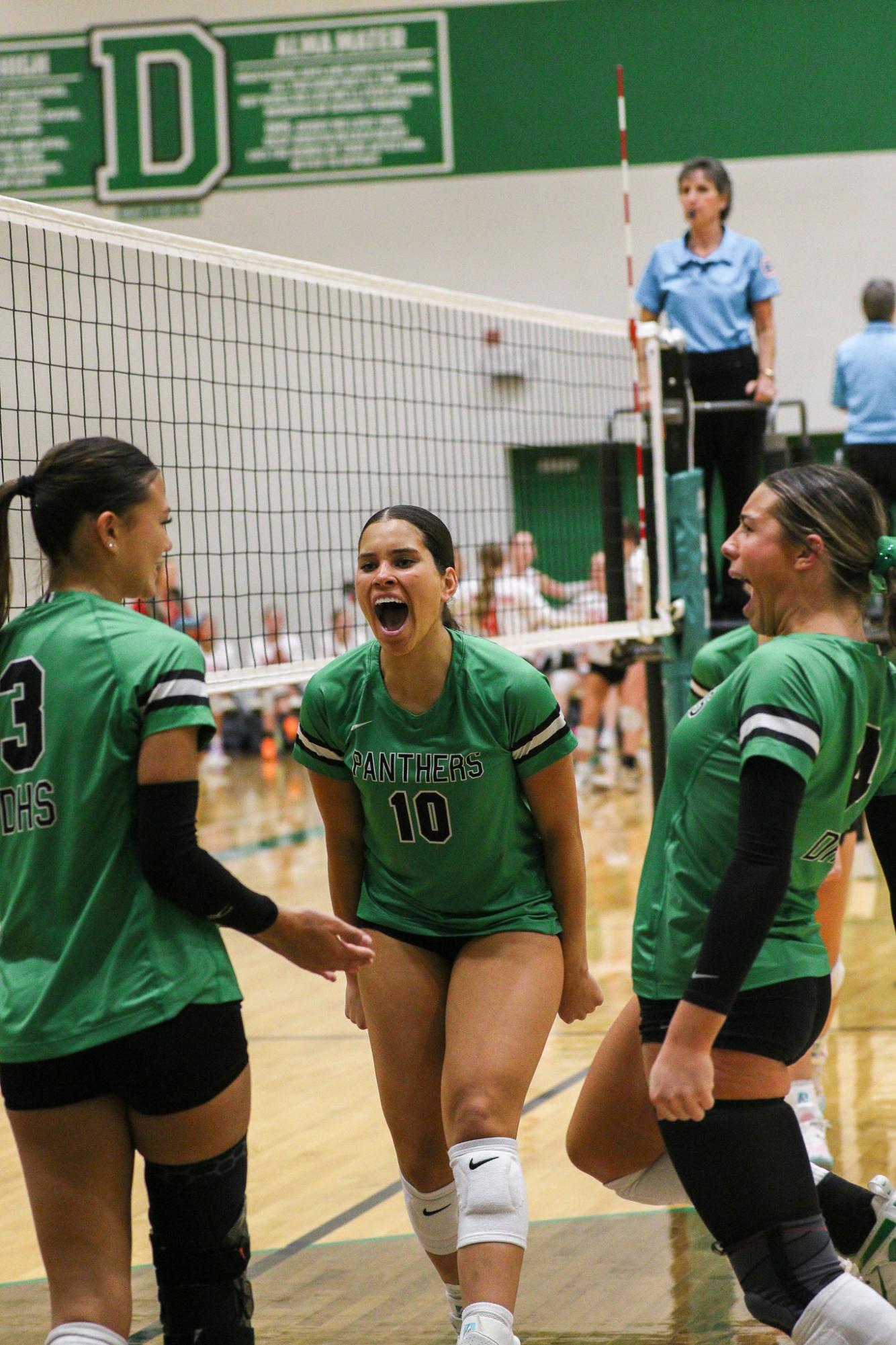 Varsity Volleyball vs. Maize (Photos by Liberty Smith)