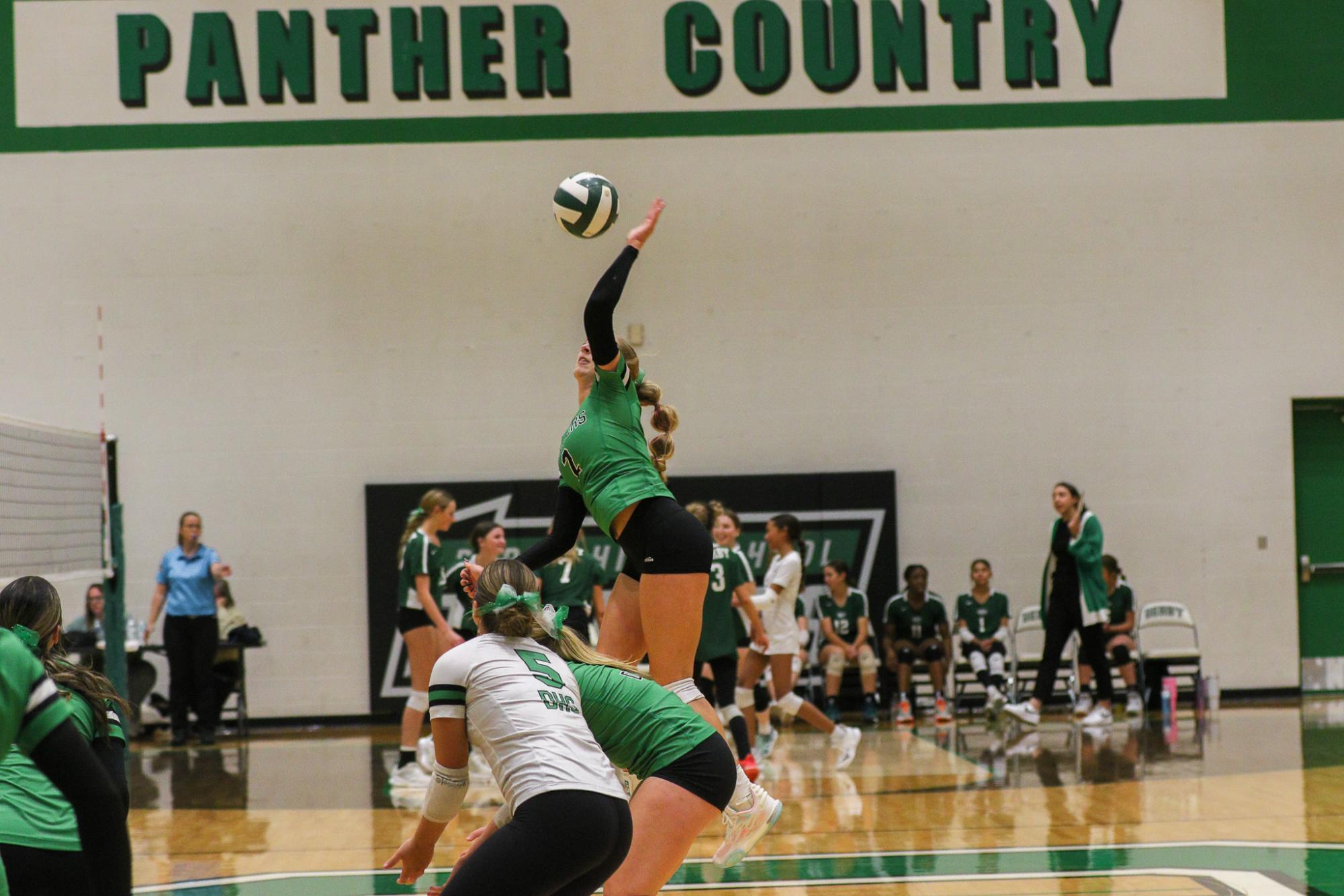 Volleyball vs. Maize (Photos by Liberty Smith)