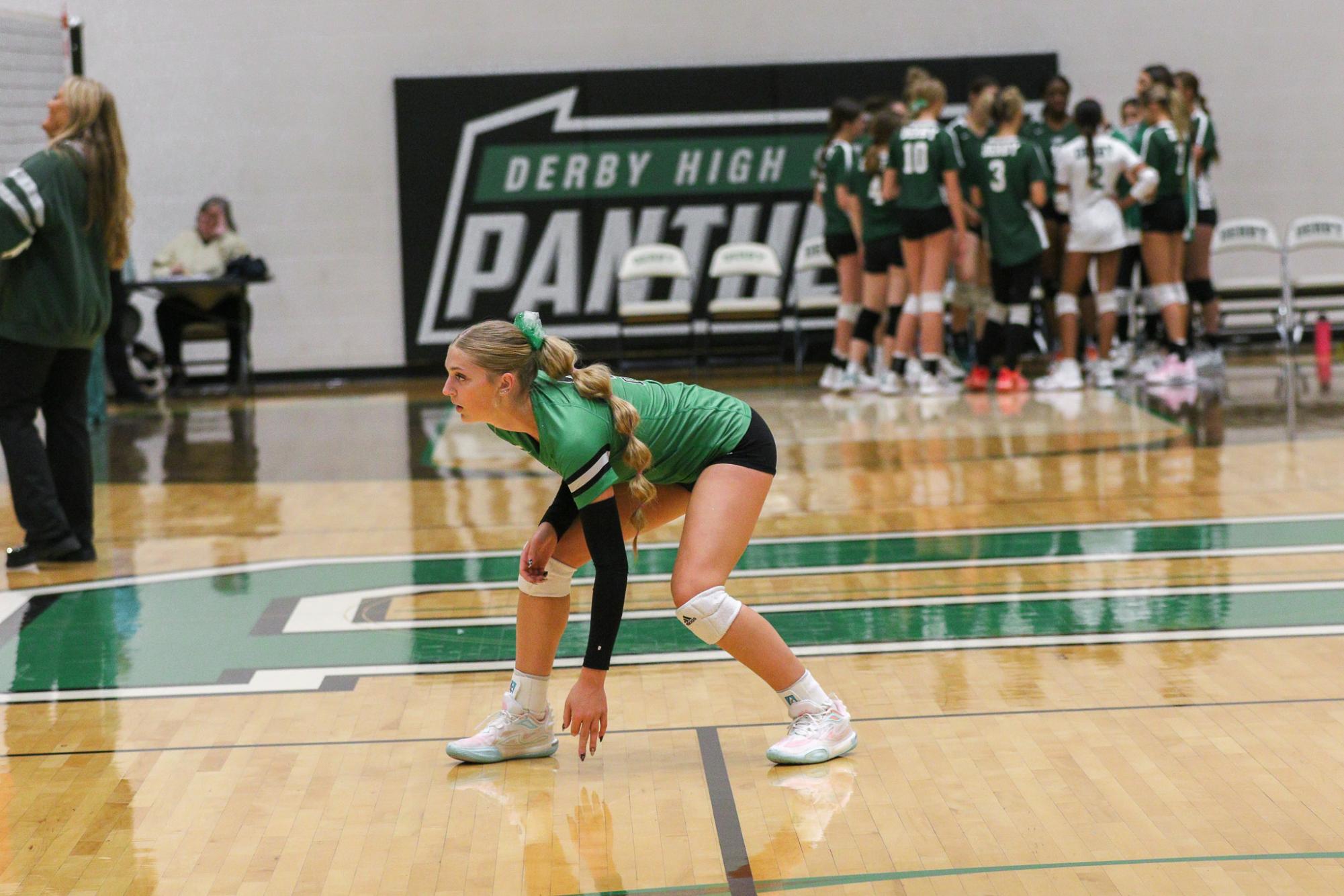 Varsity Volleyball vs. Maize (Photos by Liberty Smith)