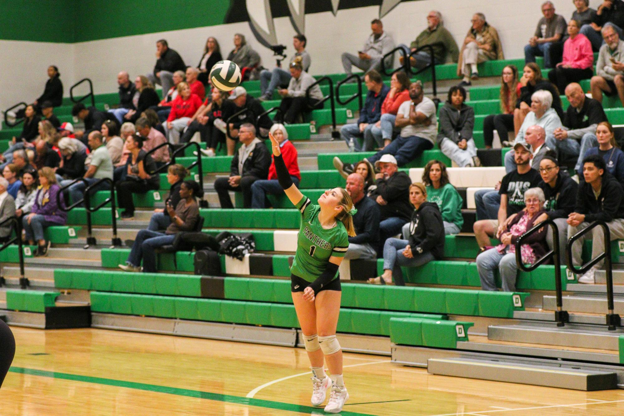 Varsity Volleyball vs. Maize (Photos by Liberty Smith)