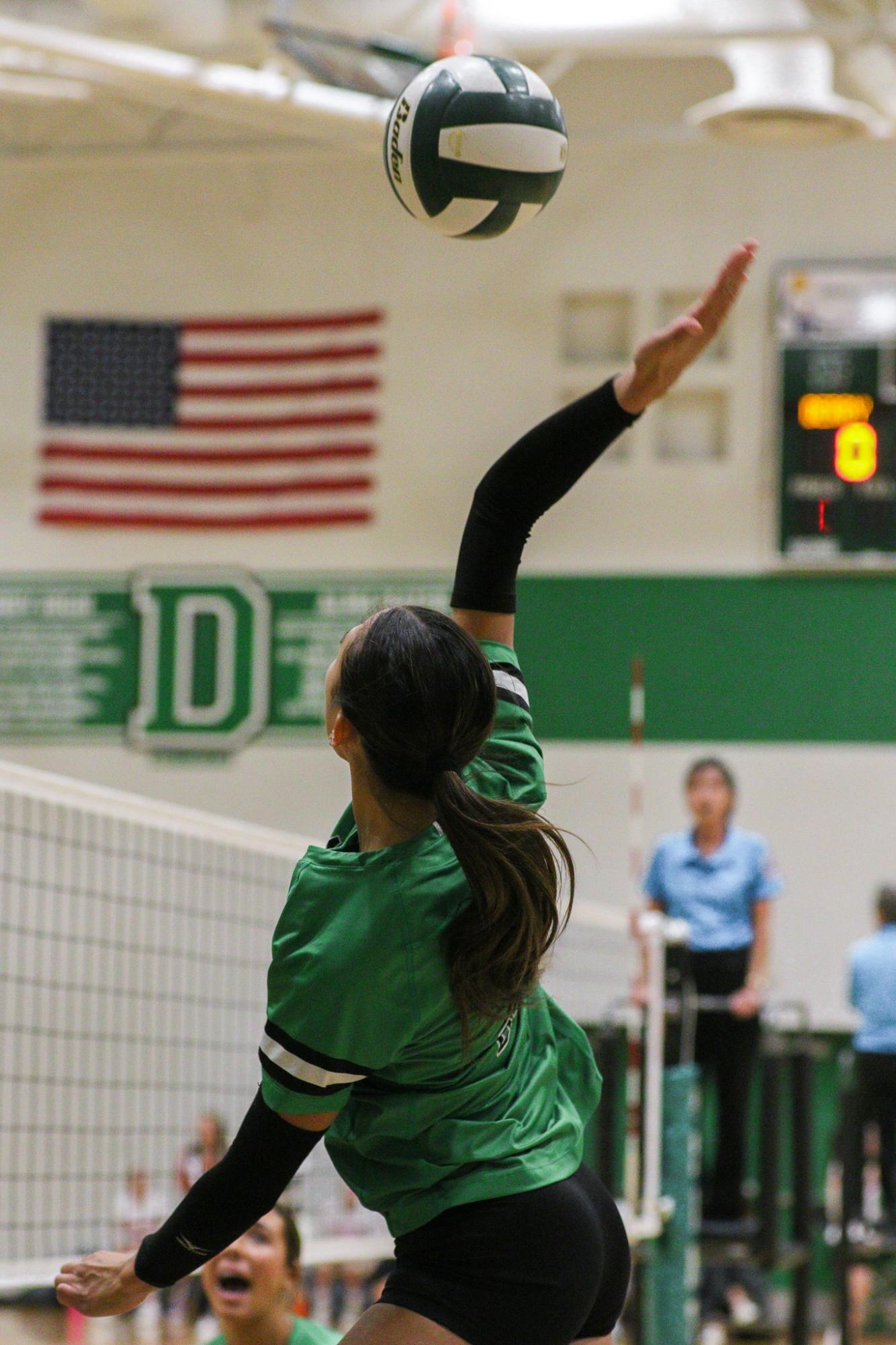 Varsity Volleyball vs. Maize (Photos by Liberty Smith)