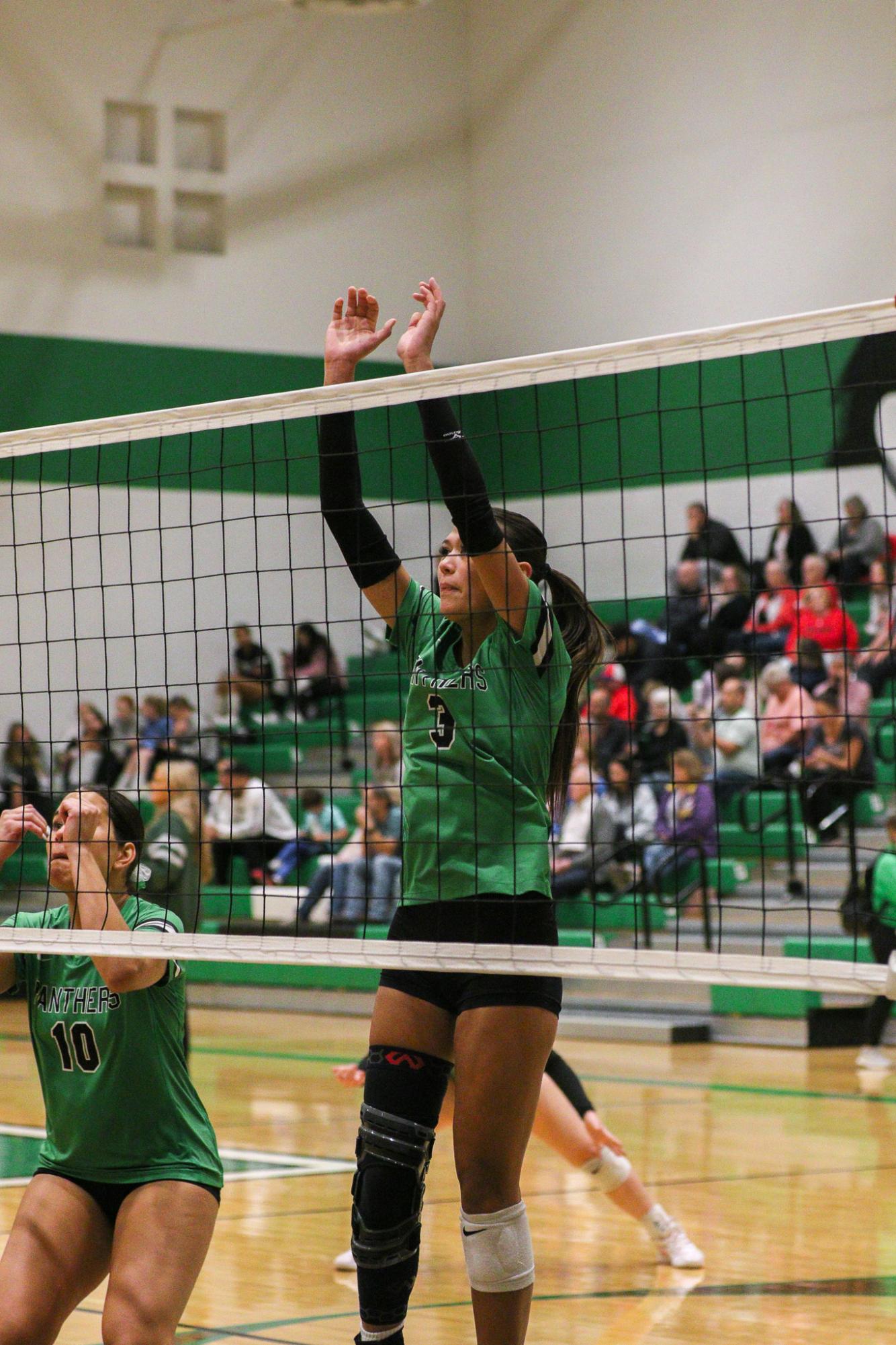 Varsity Volleyball vs. Maize (Photos by Liberty Smith)