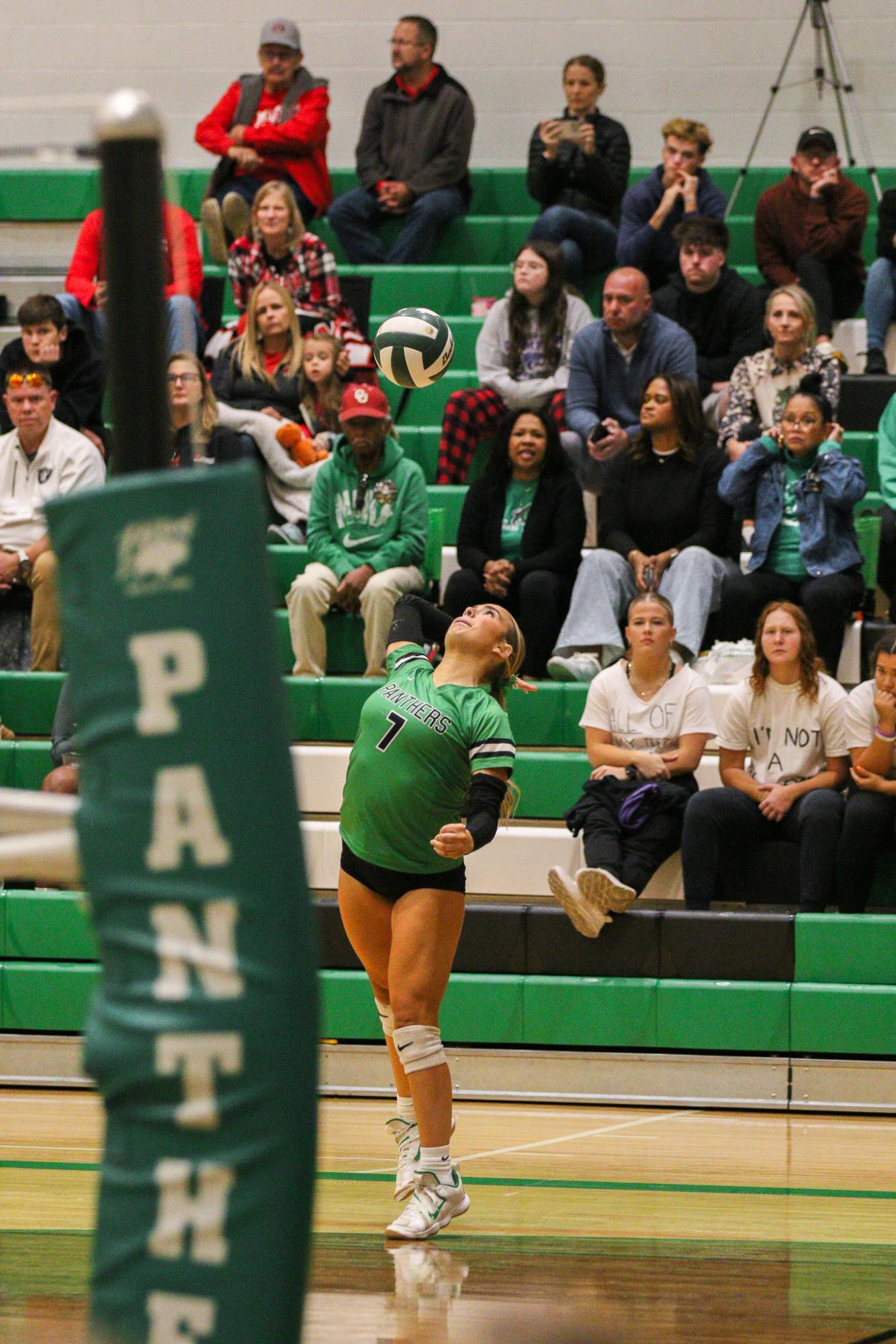 Varsity Volleyball vs. Maize (Photos by Liberty Smith)