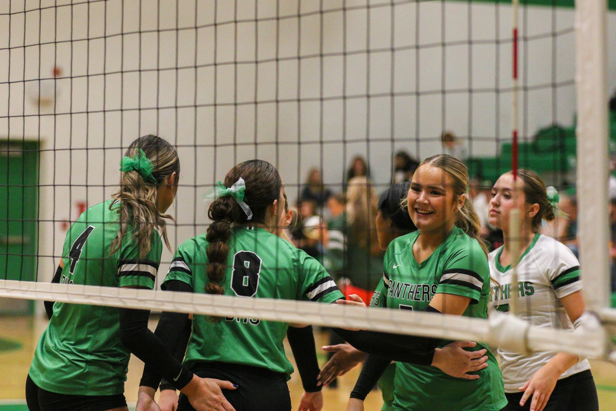 Varsity Volleyball vs. Maize (Photos by Liberty Smith)