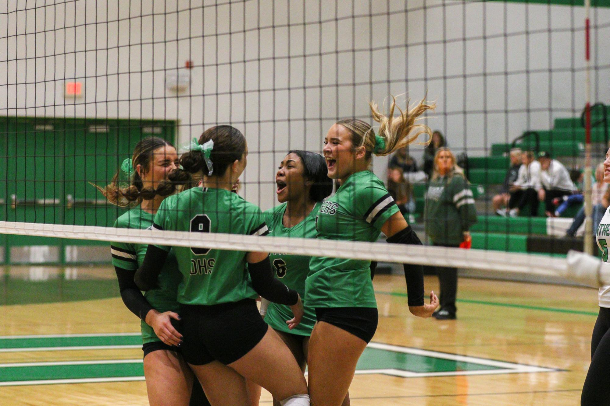 Varsity Volleyball vs. Maize (Photos by Liberty Smith)