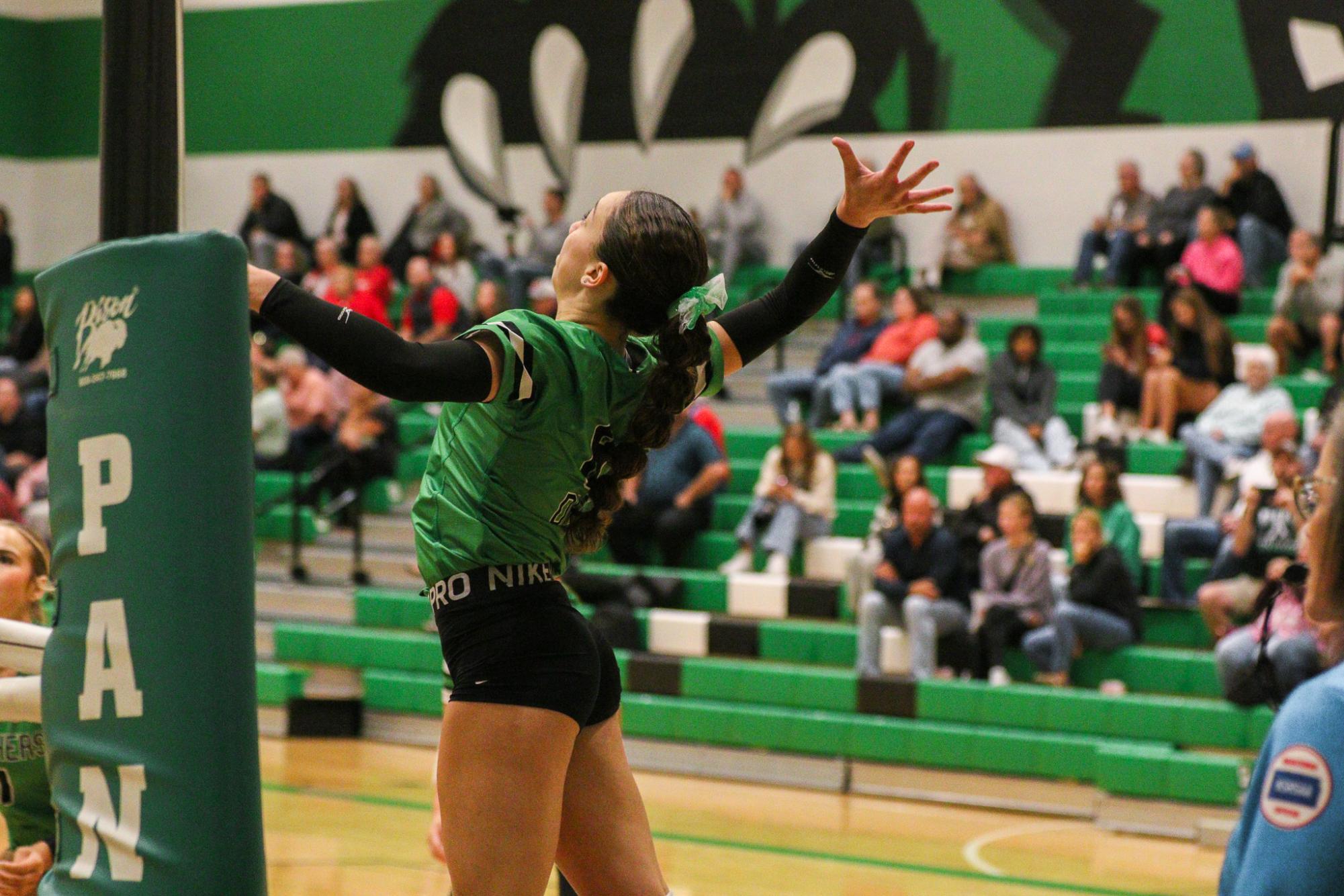 Varsity Volleyball vs. Maize (Photos by Liberty Smith)