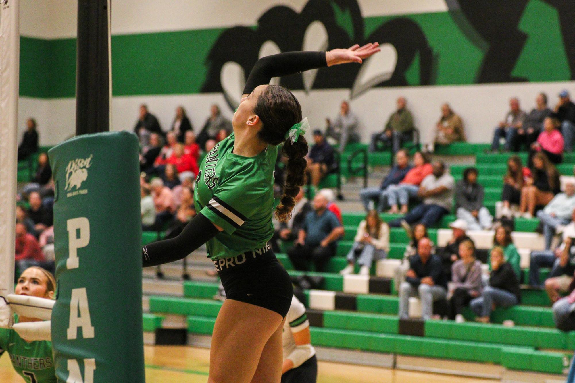 Varsity Volleyball vs. Maize (Photos by Liberty Smith)