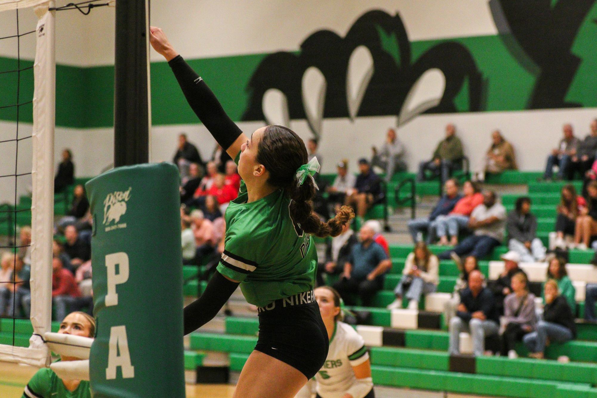 Varsity Volleyball vs. Maize (Photos by Liberty Smith)