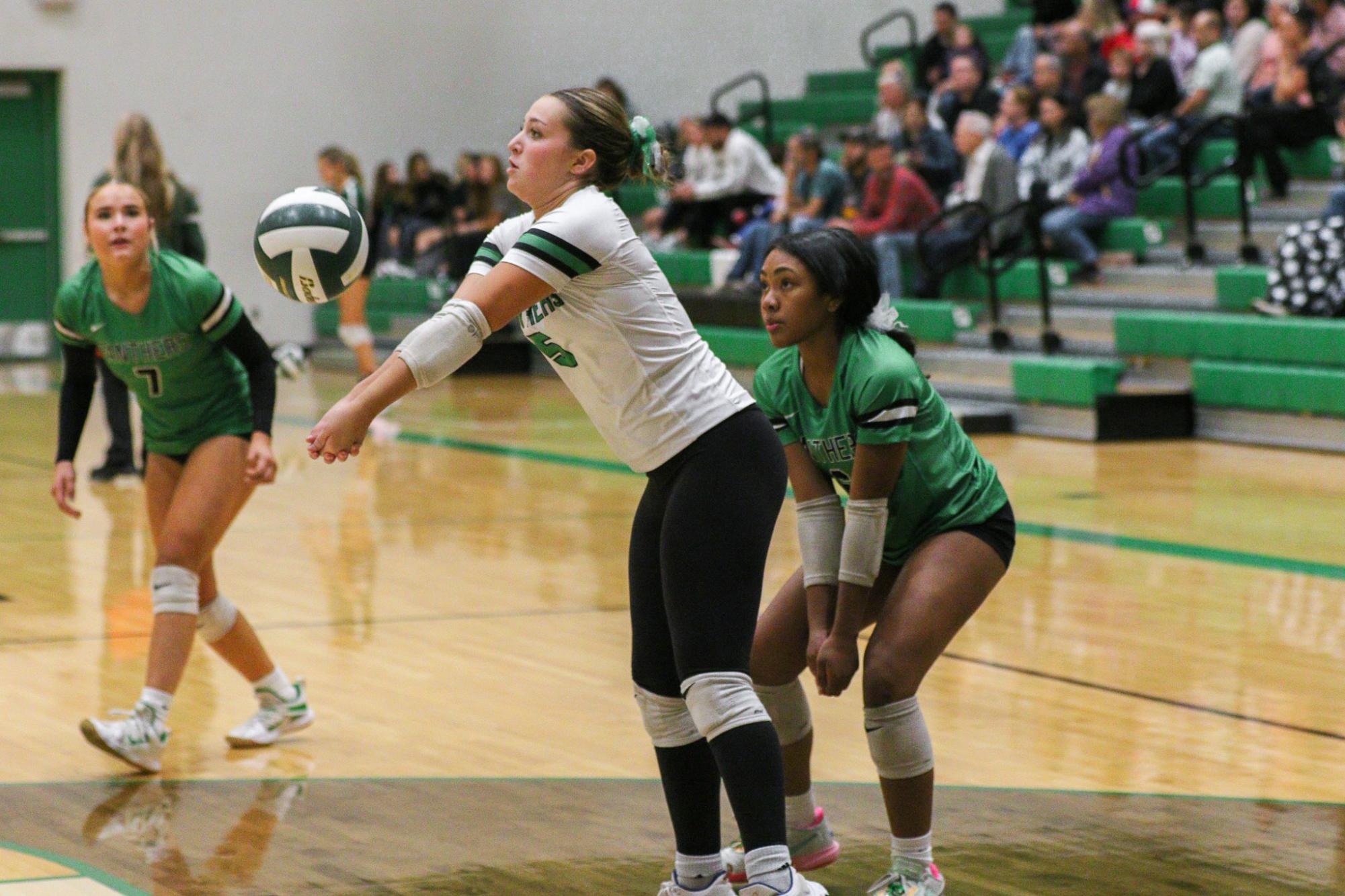 Varsity Volleyball vs. Maize (Photos by Liberty Smith)