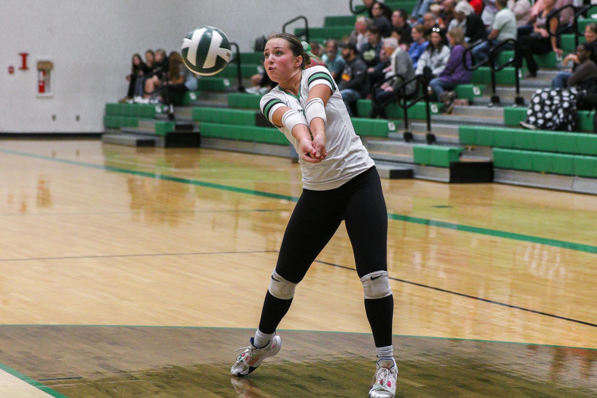 Varsity Volleyball vs. Maize (Photos by Liberty Smith)