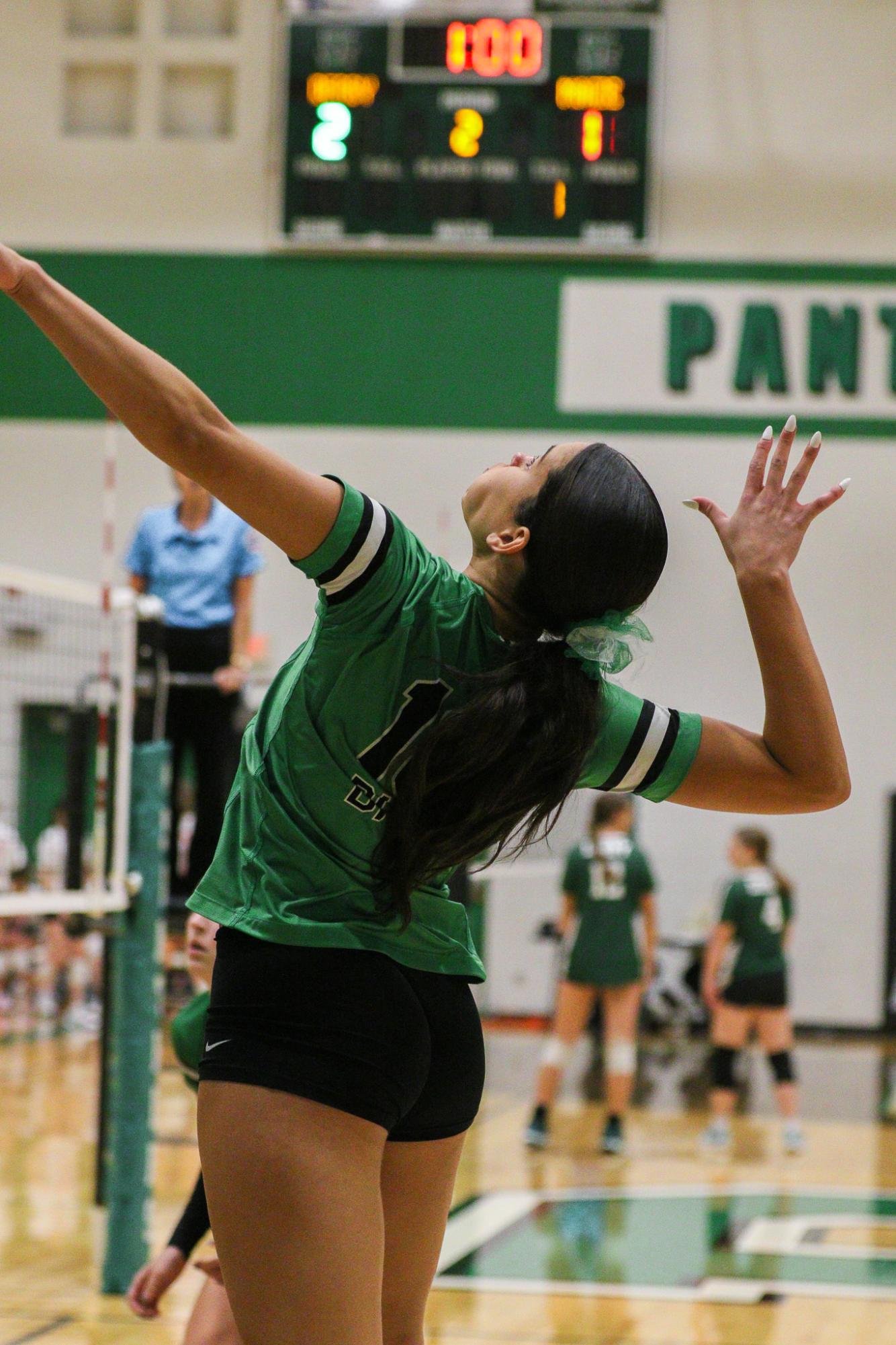 Varsity Volleyball vs. Maize (Photos by Liberty Smith)