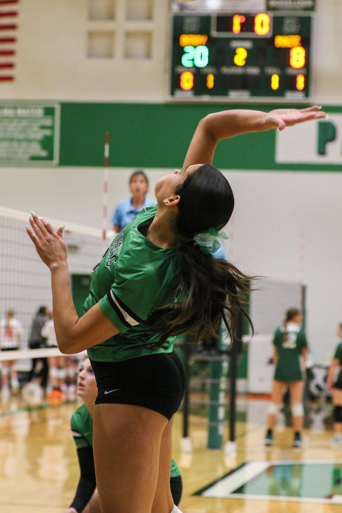 Varsity Volleyball vs. Maize (Photos by Liberty Smith)