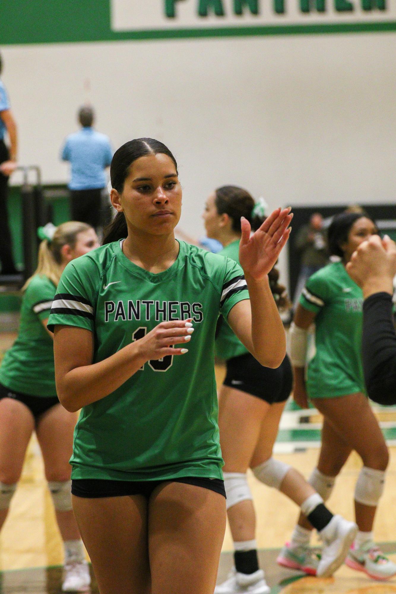 Varsity Volleyball vs. Maize (Photos by Liberty Smith)