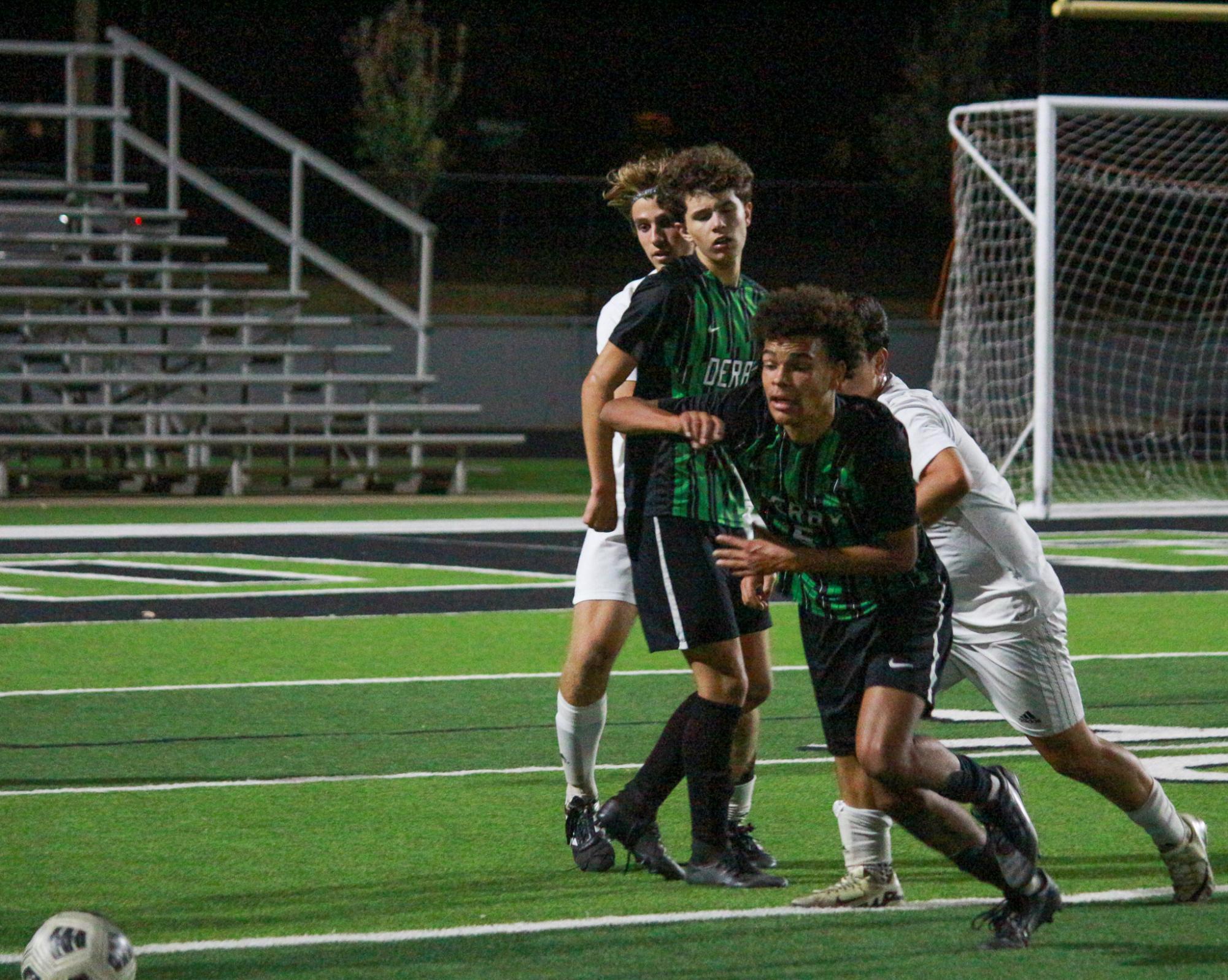 Varsity Boys soccer season ends vs. Lawrence Free State losing 2-0 (Photos by Delainey Stephenson)