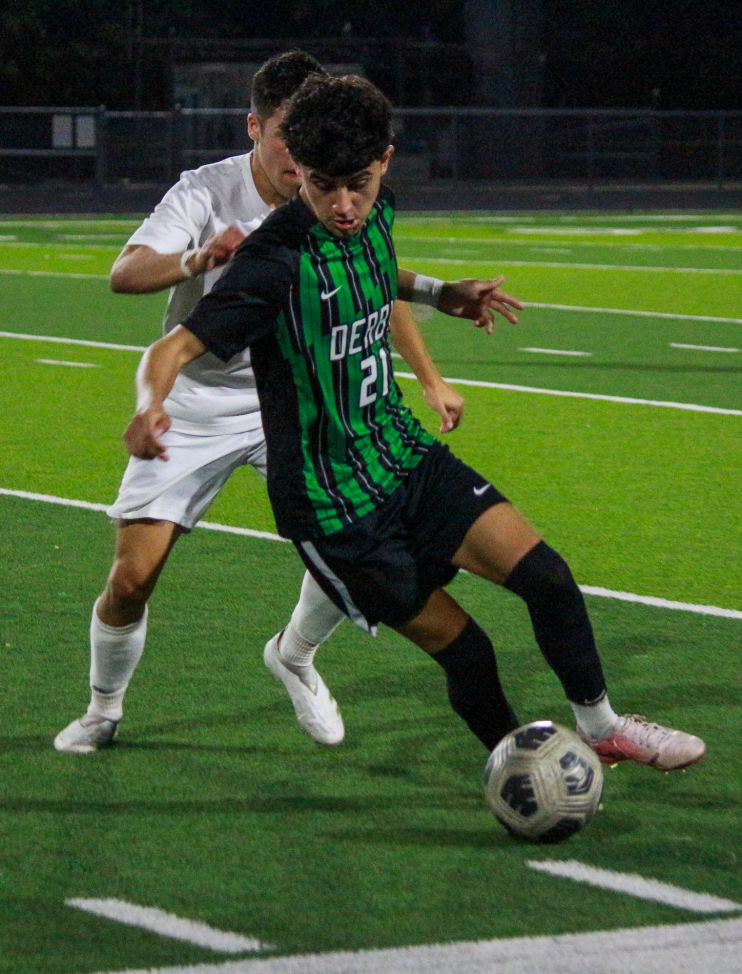 Varsity Boys soccer season ends vs. Lawrence Free State losing 2-0 (Photos by Delainey Stephenson)