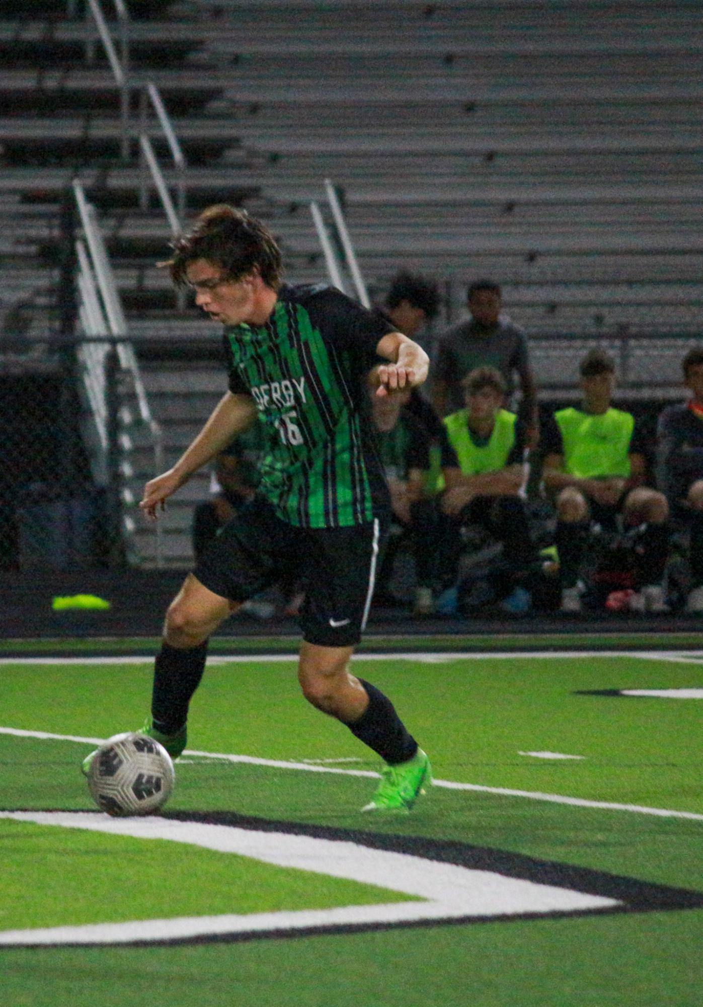 Varsity Boys soccer season ends vs. Lawrence Free State losing 2-0 (Photos by Delainey Stephenson)