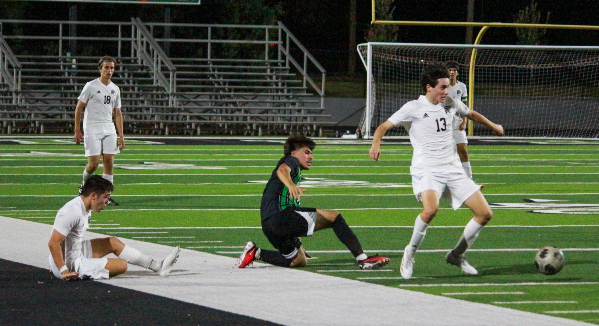 Varsity Boys soccer season ends vs. Lawrence Free State losing 2-0 (Photos by Delainey Stephenson)