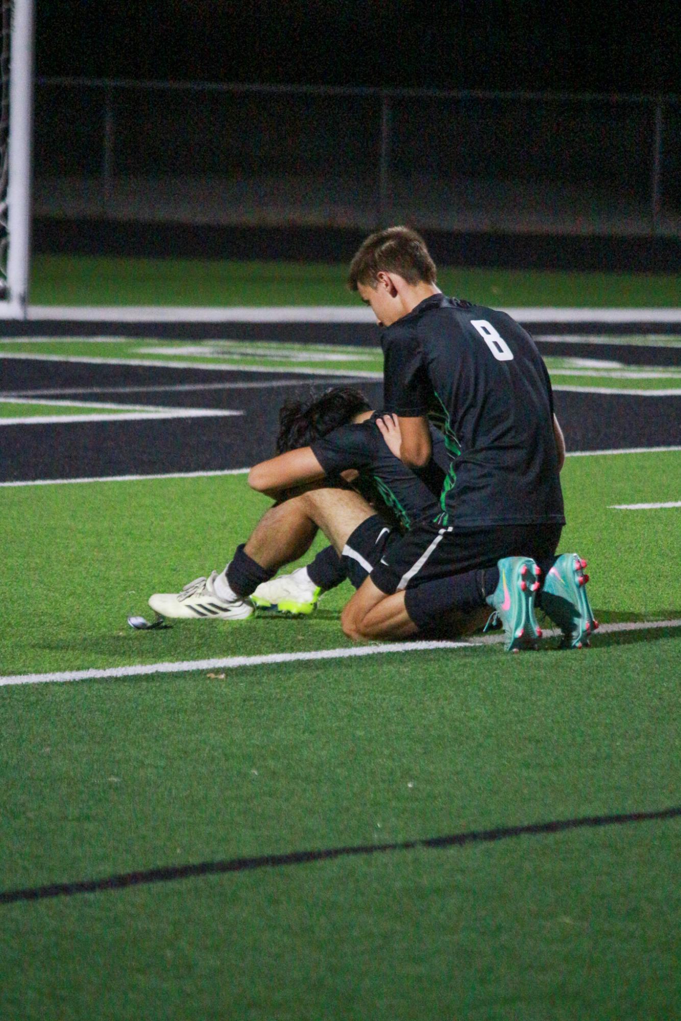 Varsity Boys soccer season ends vs. Lawrence Free State losing 2-0 (Photos by Delainey Stephenson)