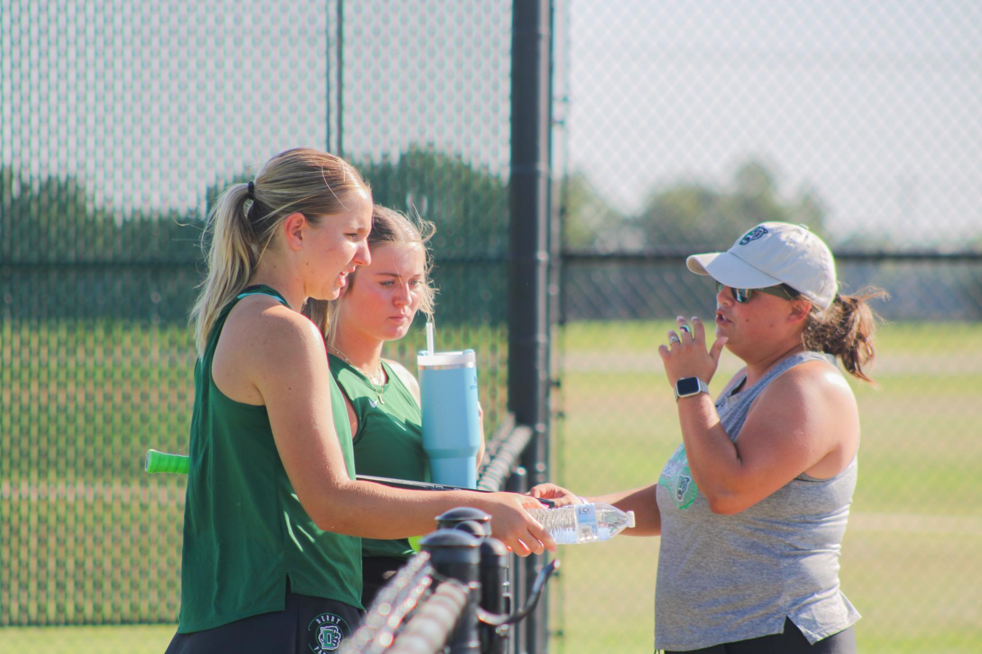 Girls Tennis at Campus (Photos by Ella Davidson)