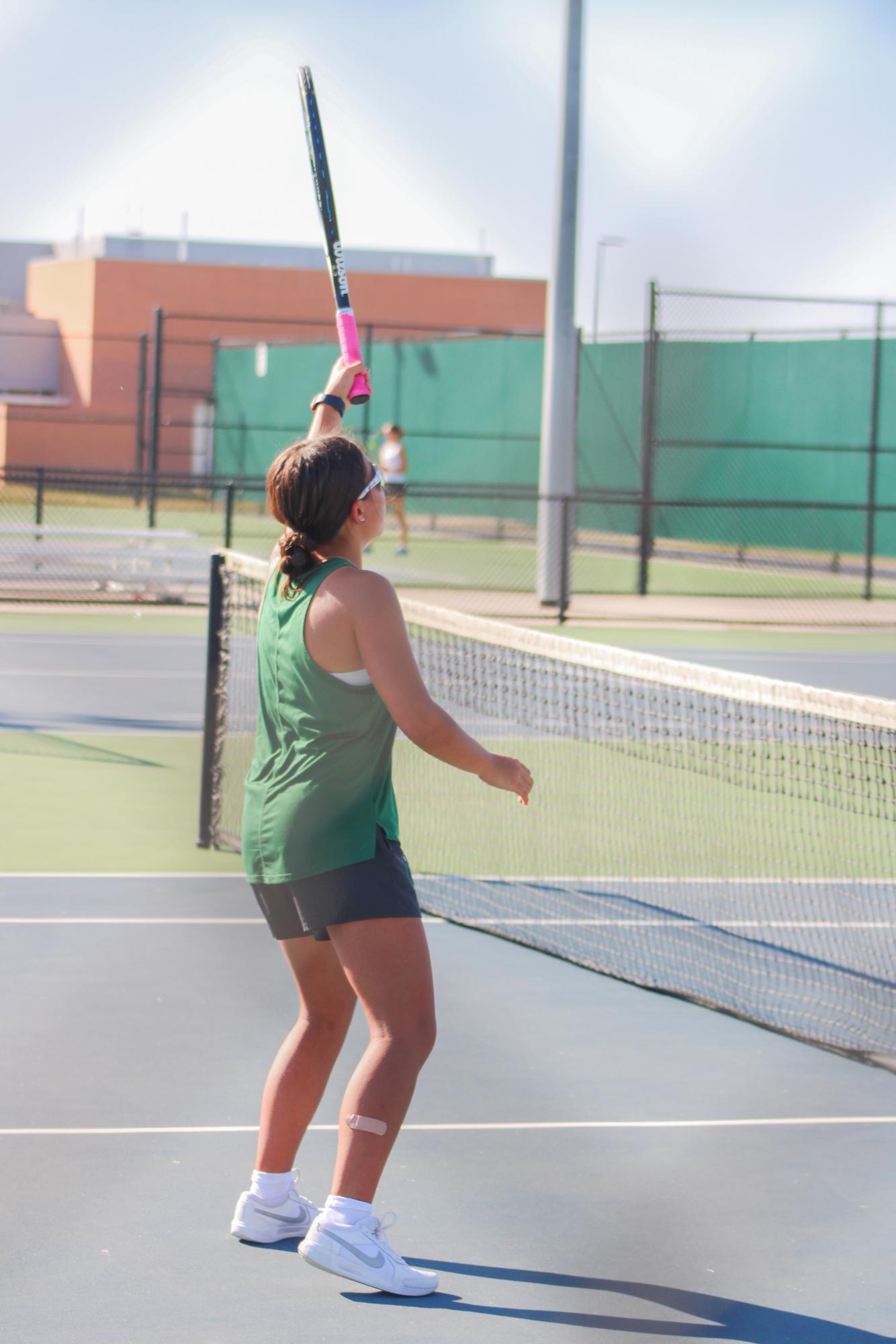 Girls Tennis at Campus (Photos by Ella Davidson)