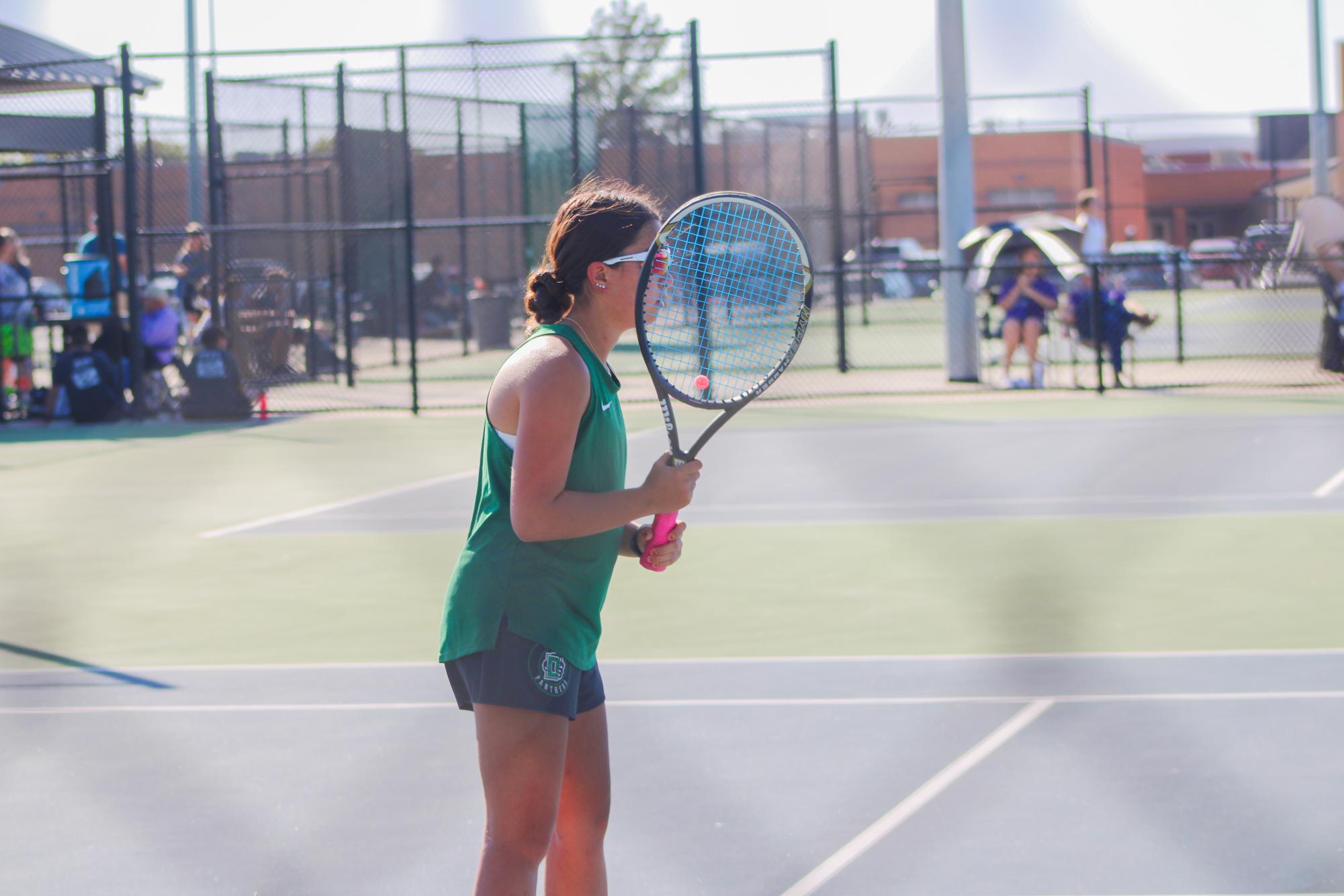 Girls Tennis at Campus (Photos by Ella Davidson)