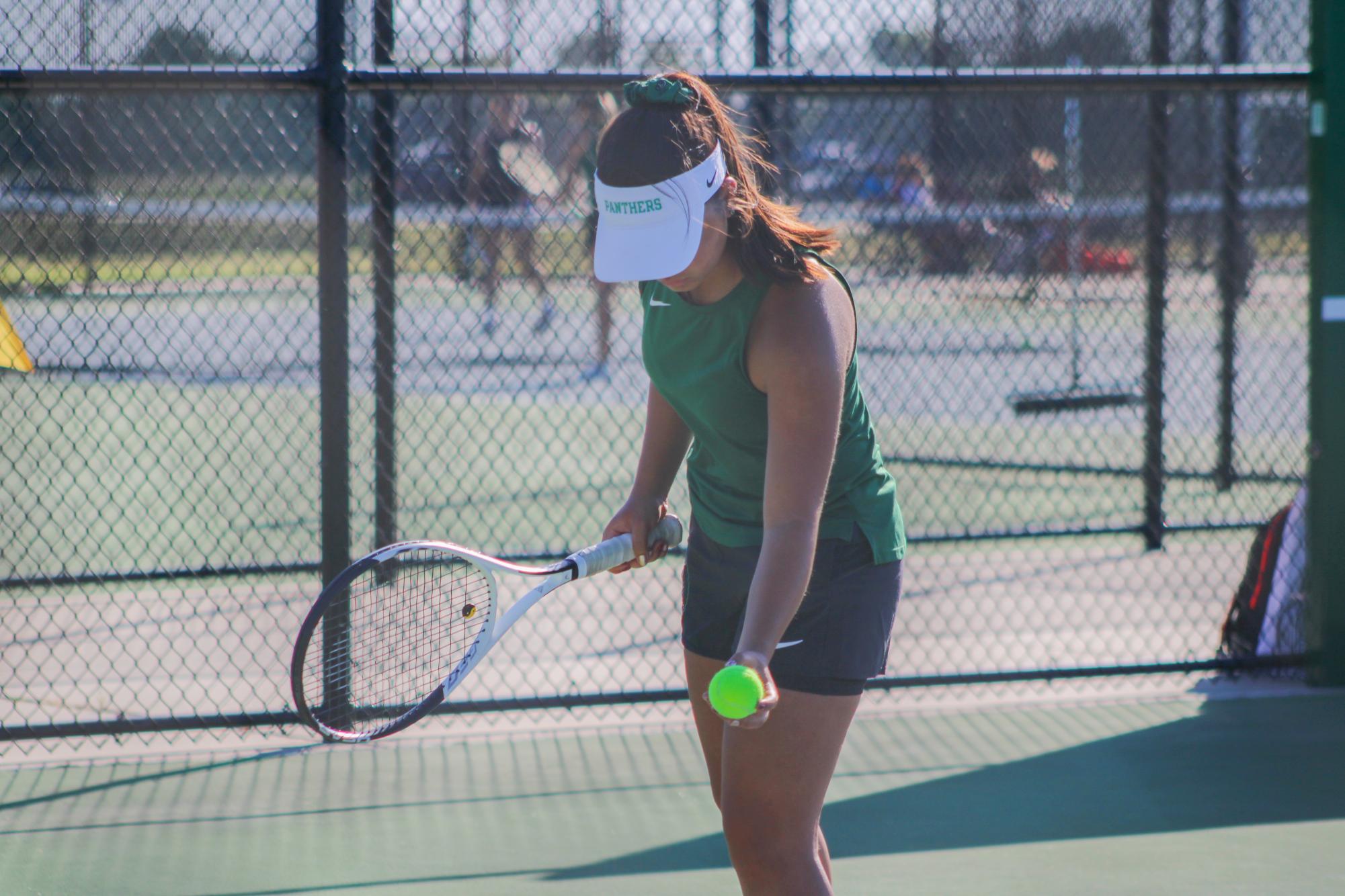 Girls Tennis at Campus (Photos by Ella Davidson)